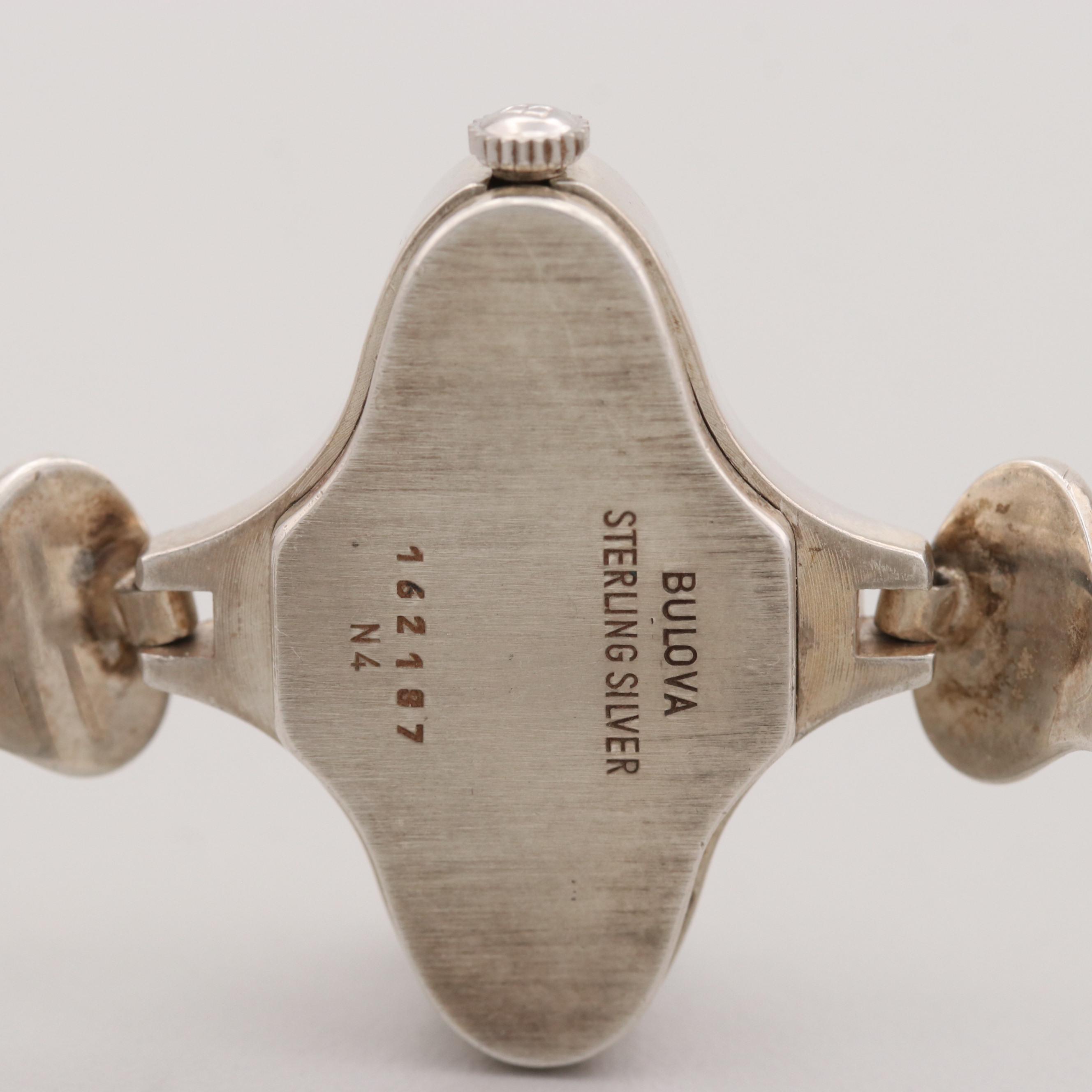 Bulova Dior Sterling Silver Watch