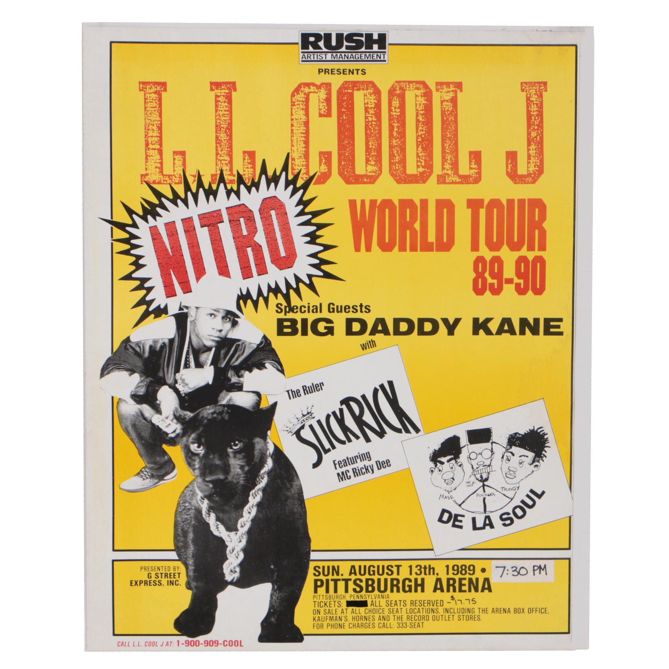 Halftone Concert Poster for 