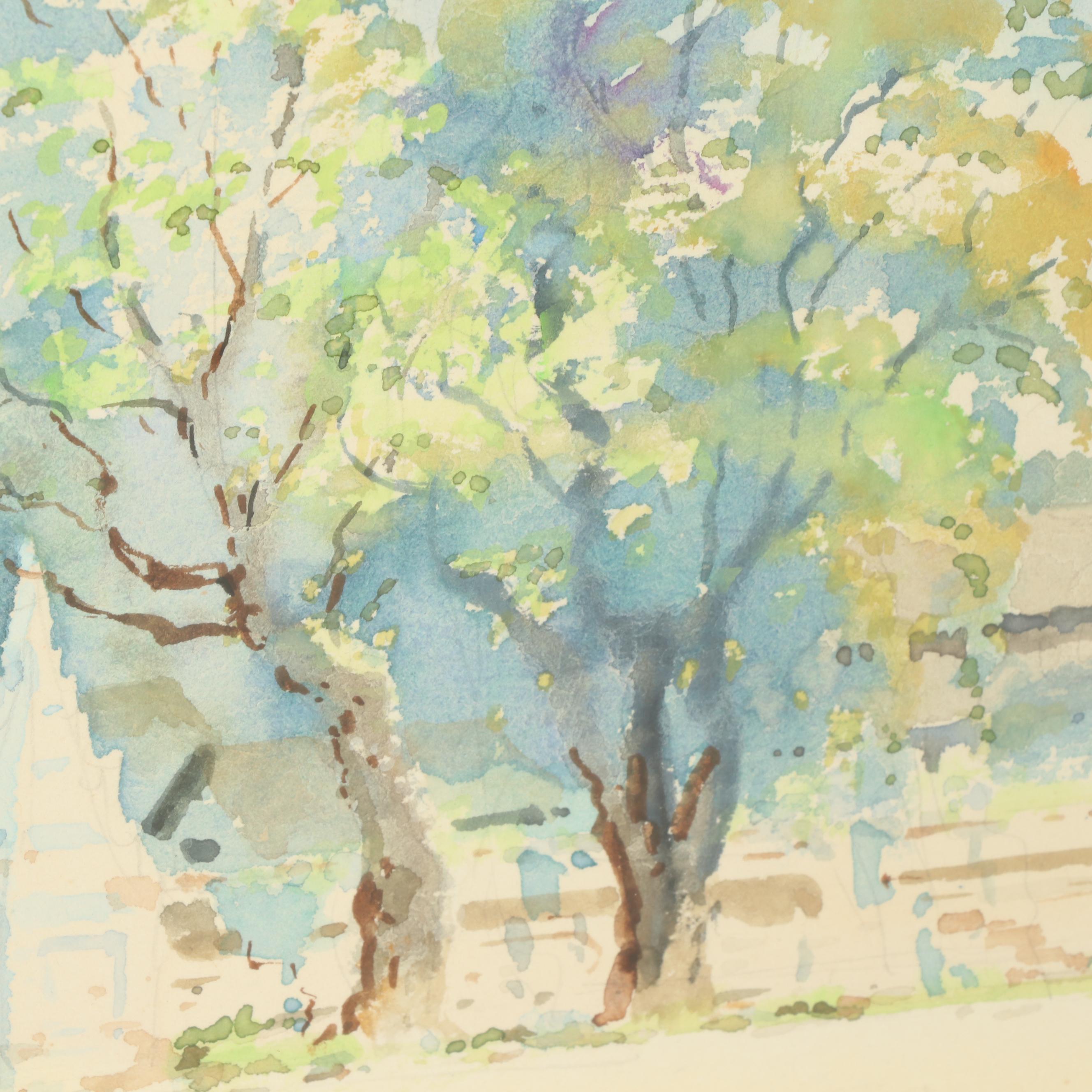 Kyaw Maung Watercolor Painting