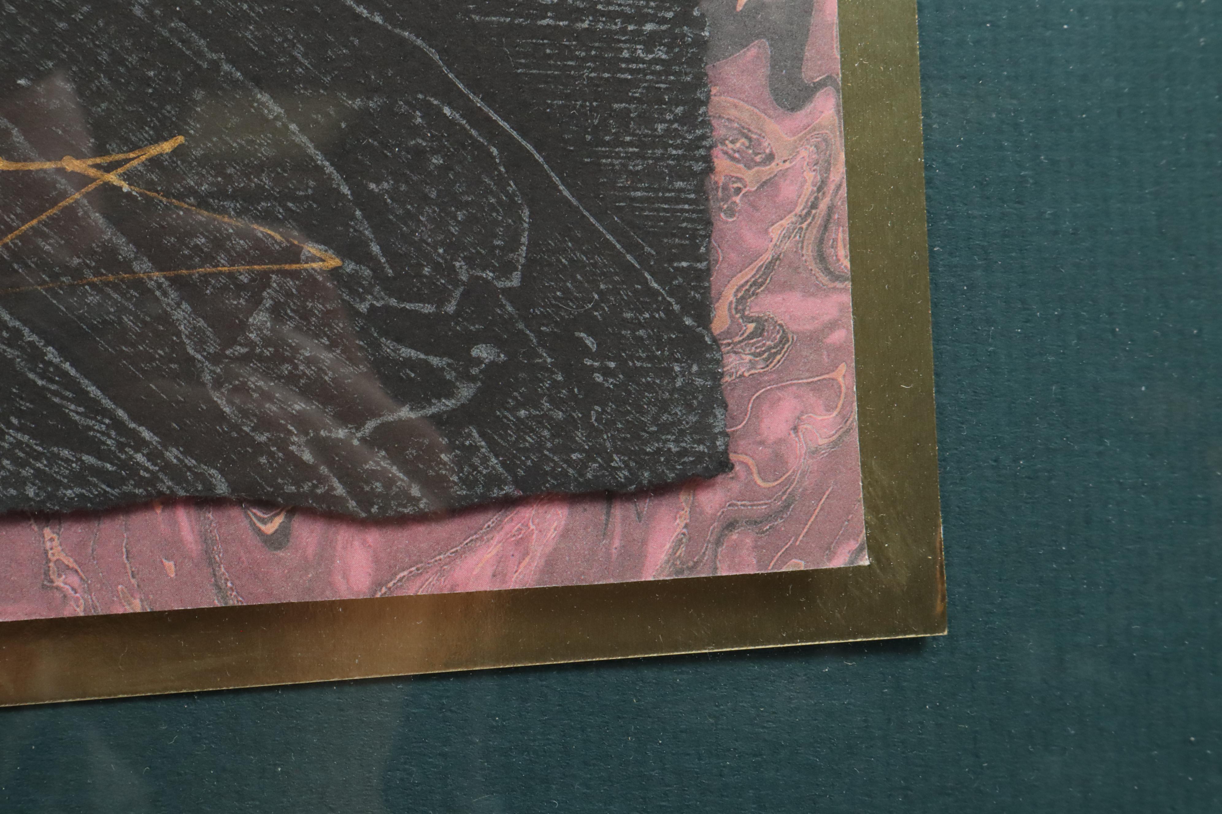 Floral Still Life Lithograph