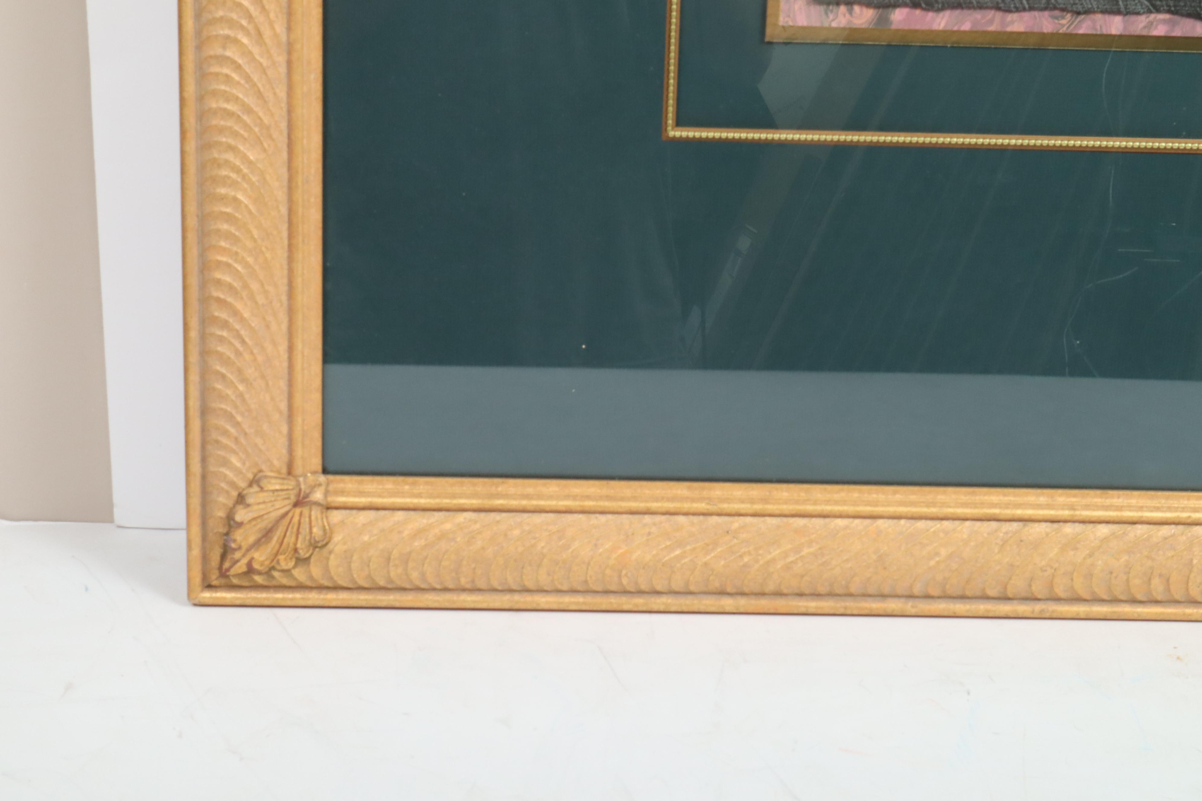 Floral Still Life Lithograph