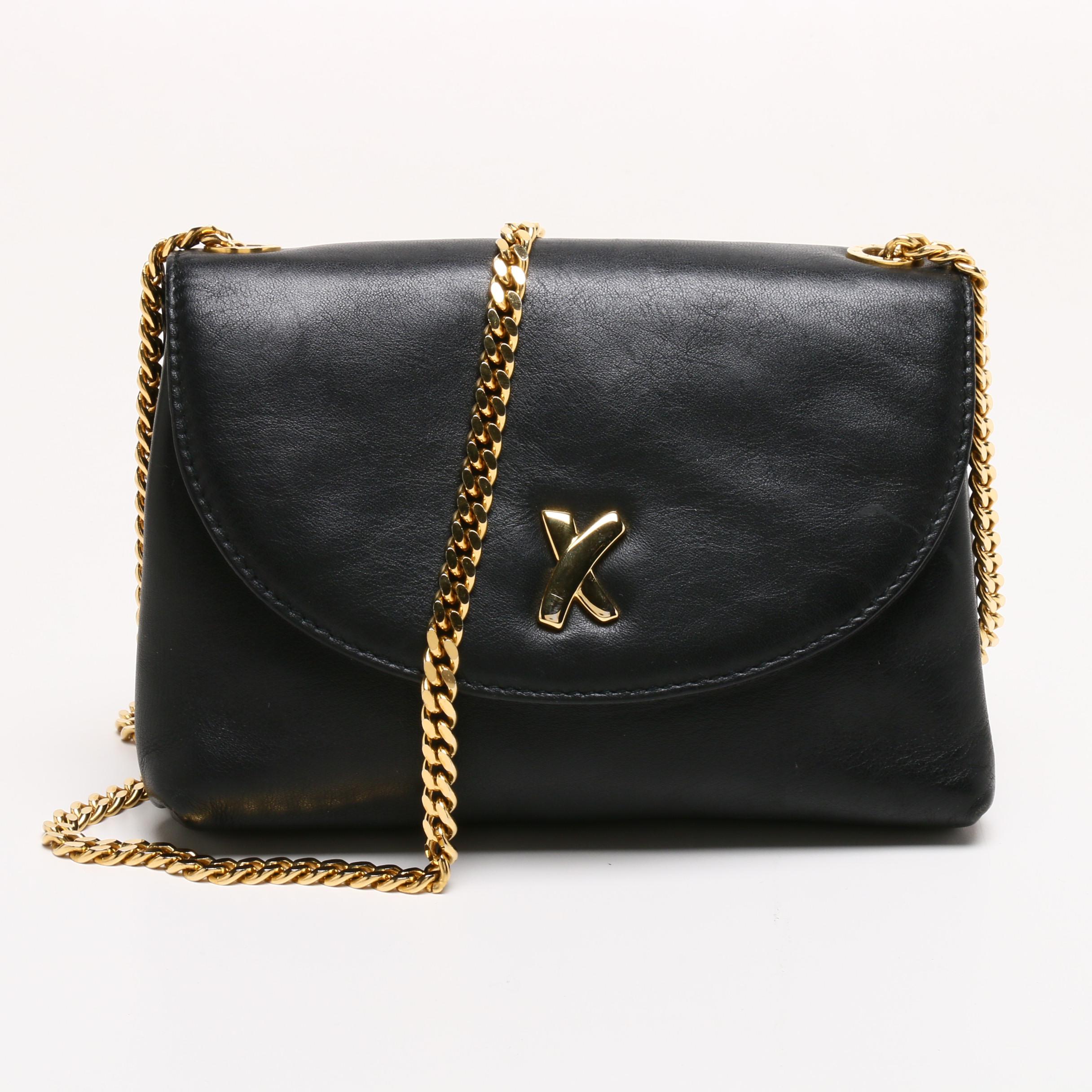 Paloma Picasso Leather Chain Crossbody Bags
