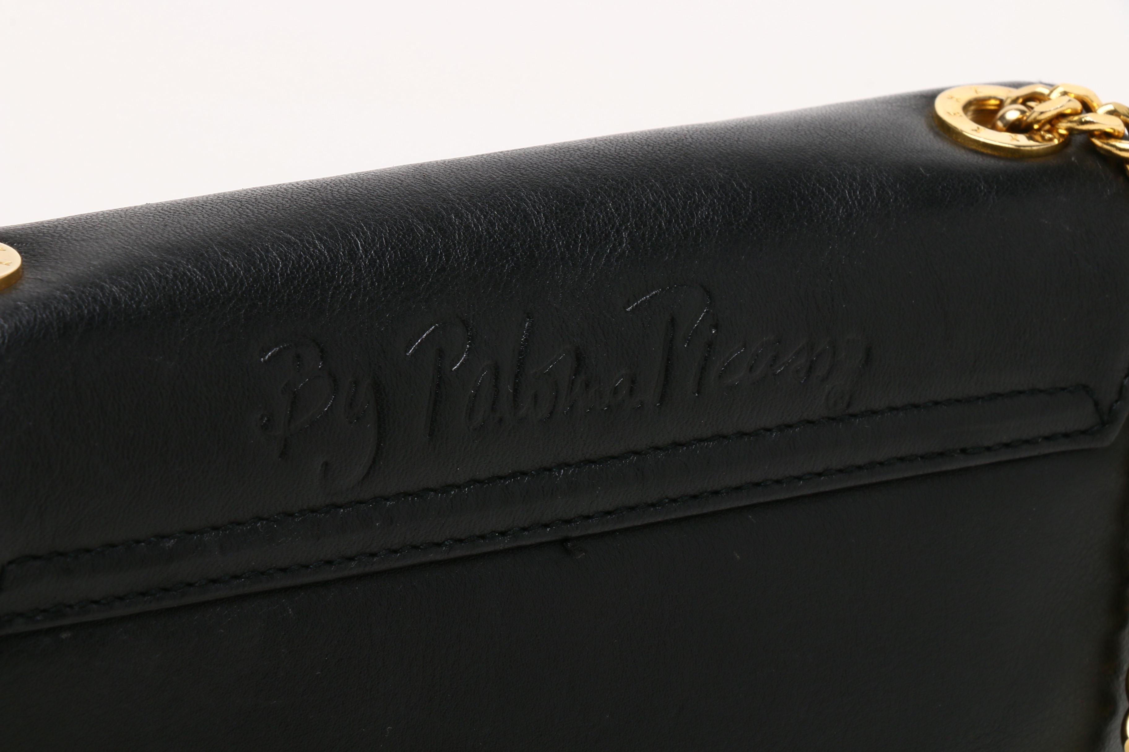 Paloma Picasso Leather Chain Crossbody Bags