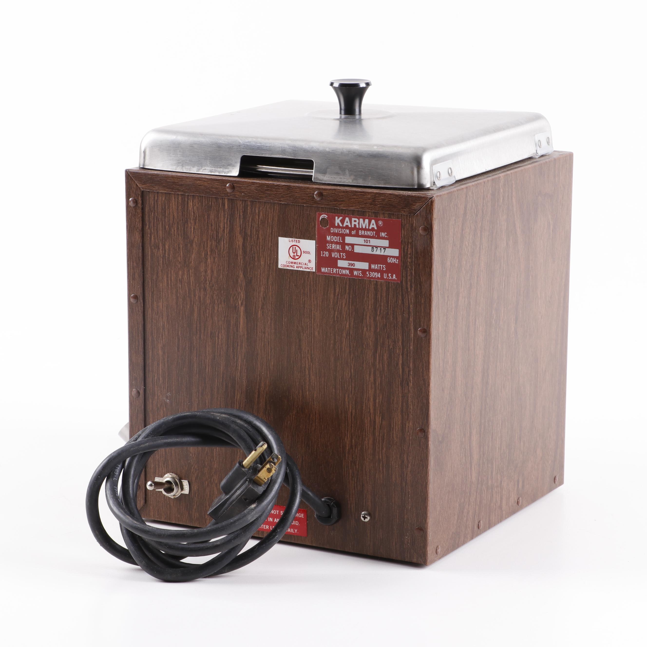 Karma Hot Fudge Warmer Model