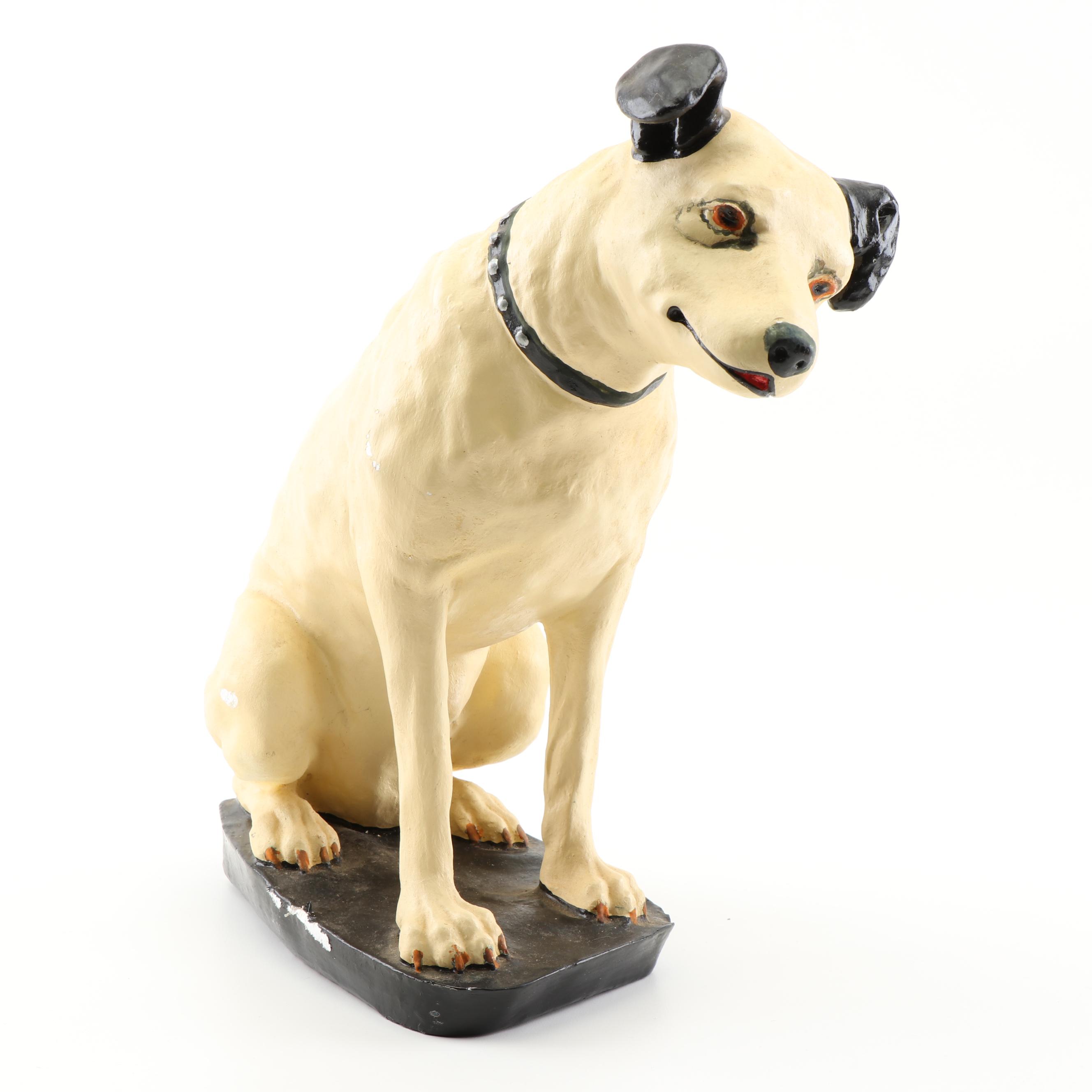 Early RCA Victor Nipper Dog Figurine
