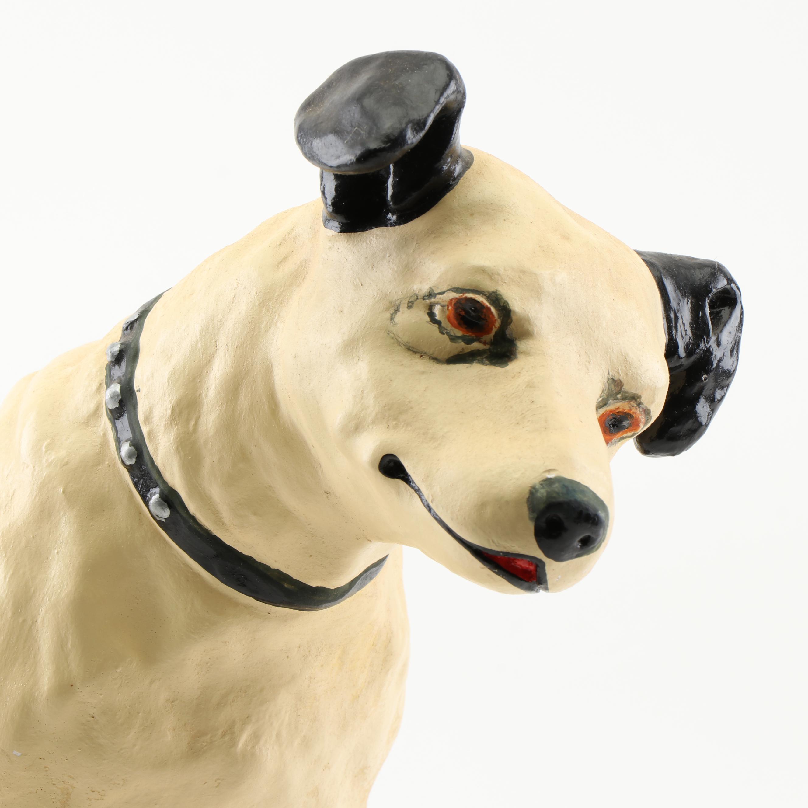 Early RCA Victor Nipper Dog Figurine