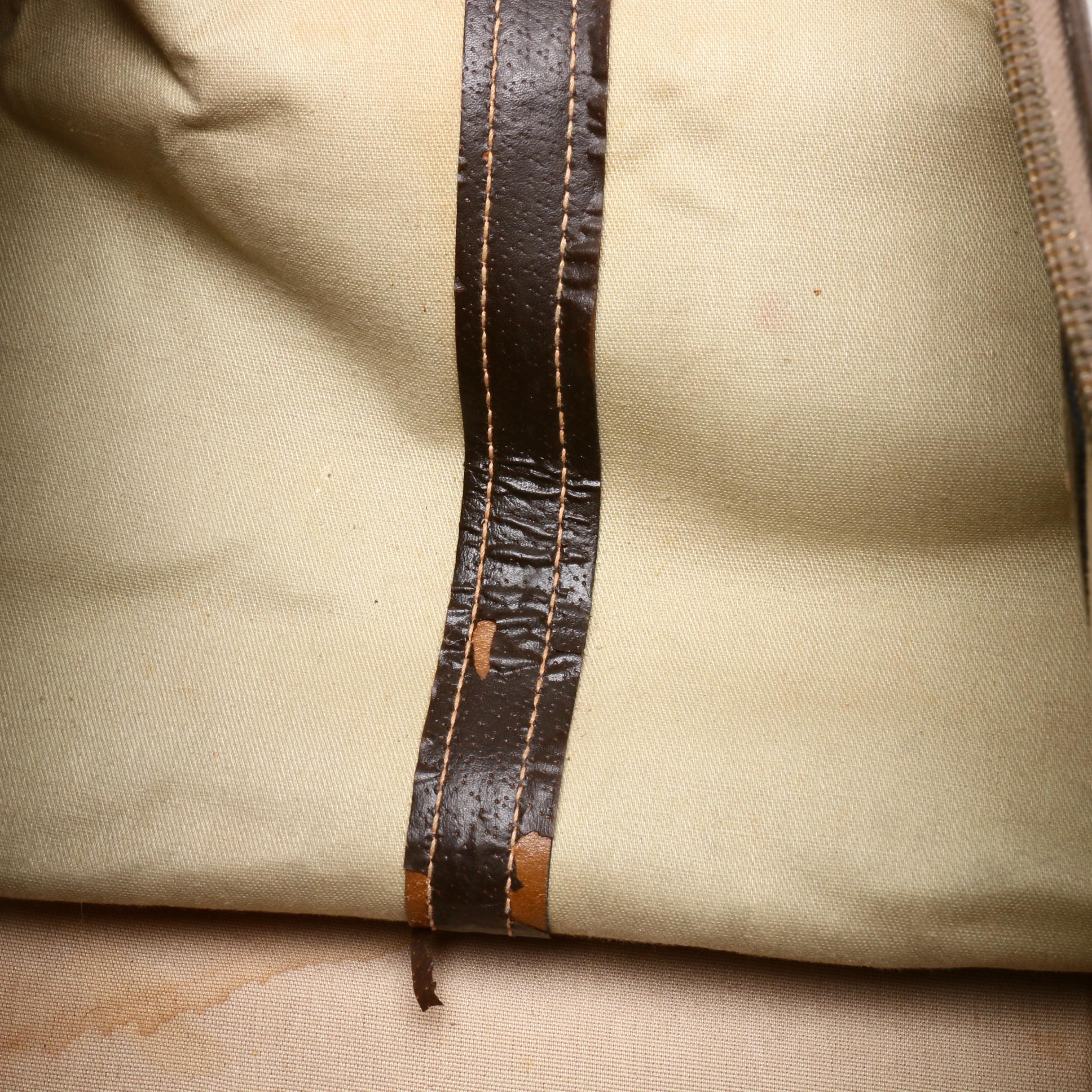 Gucci GG Supreme Canvas Boston Sherry Web Duffle and Weekender Bag, Circa 1970