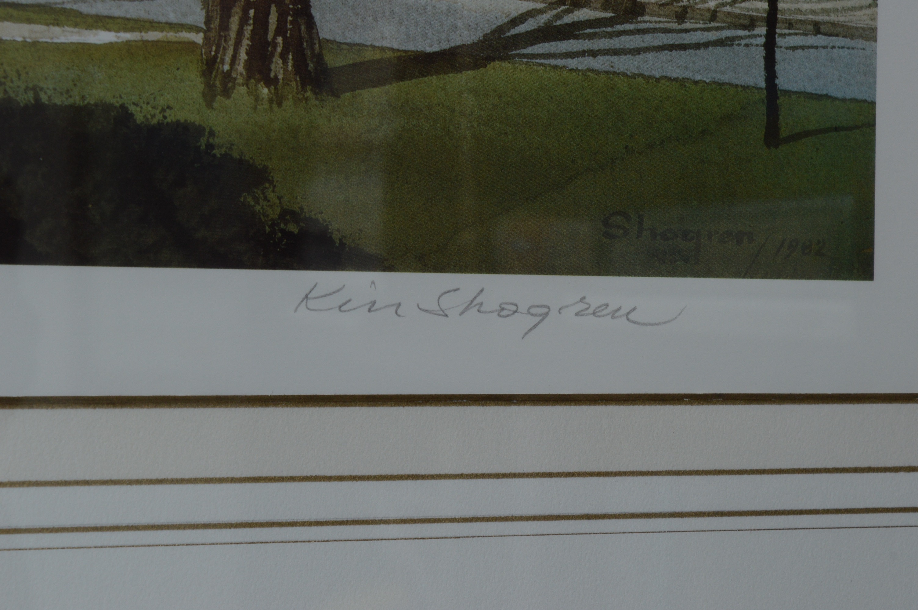 Kim Shogren Offset Lithograph