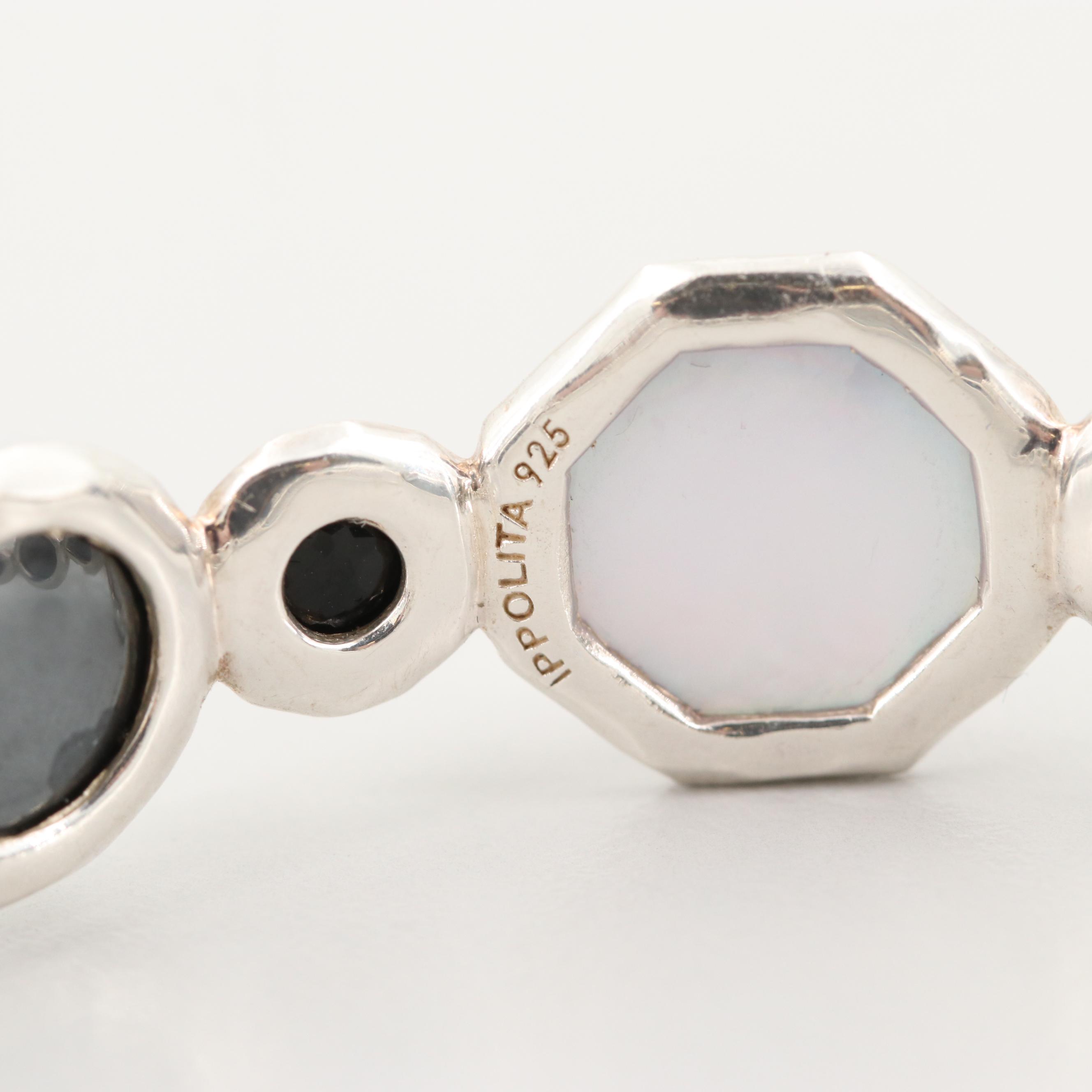 Ippolita "Rock Candy" Sterling Silver Multi-Gemstone Bangle