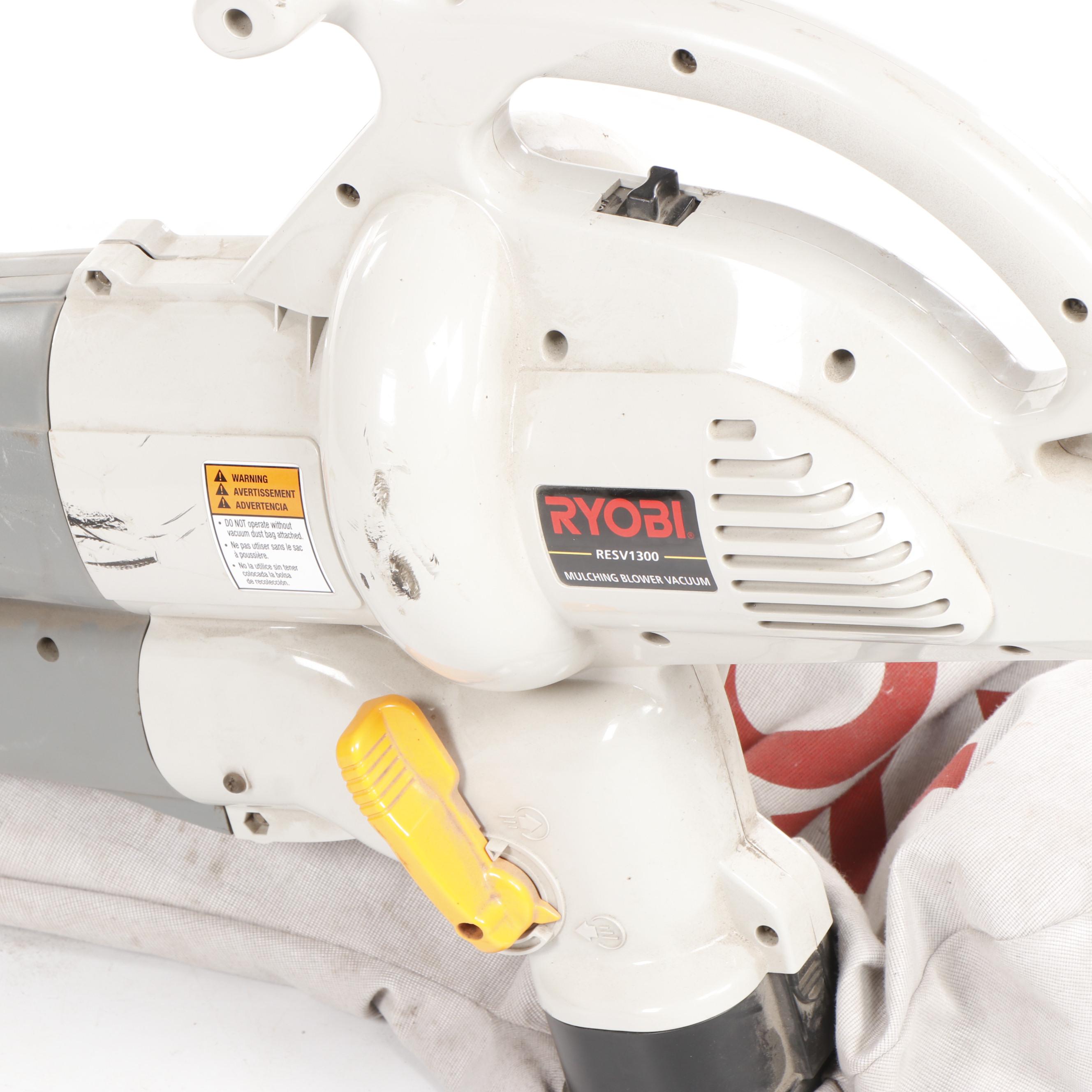 Ryobi RESV1300 Mulching Blower Vacuum
