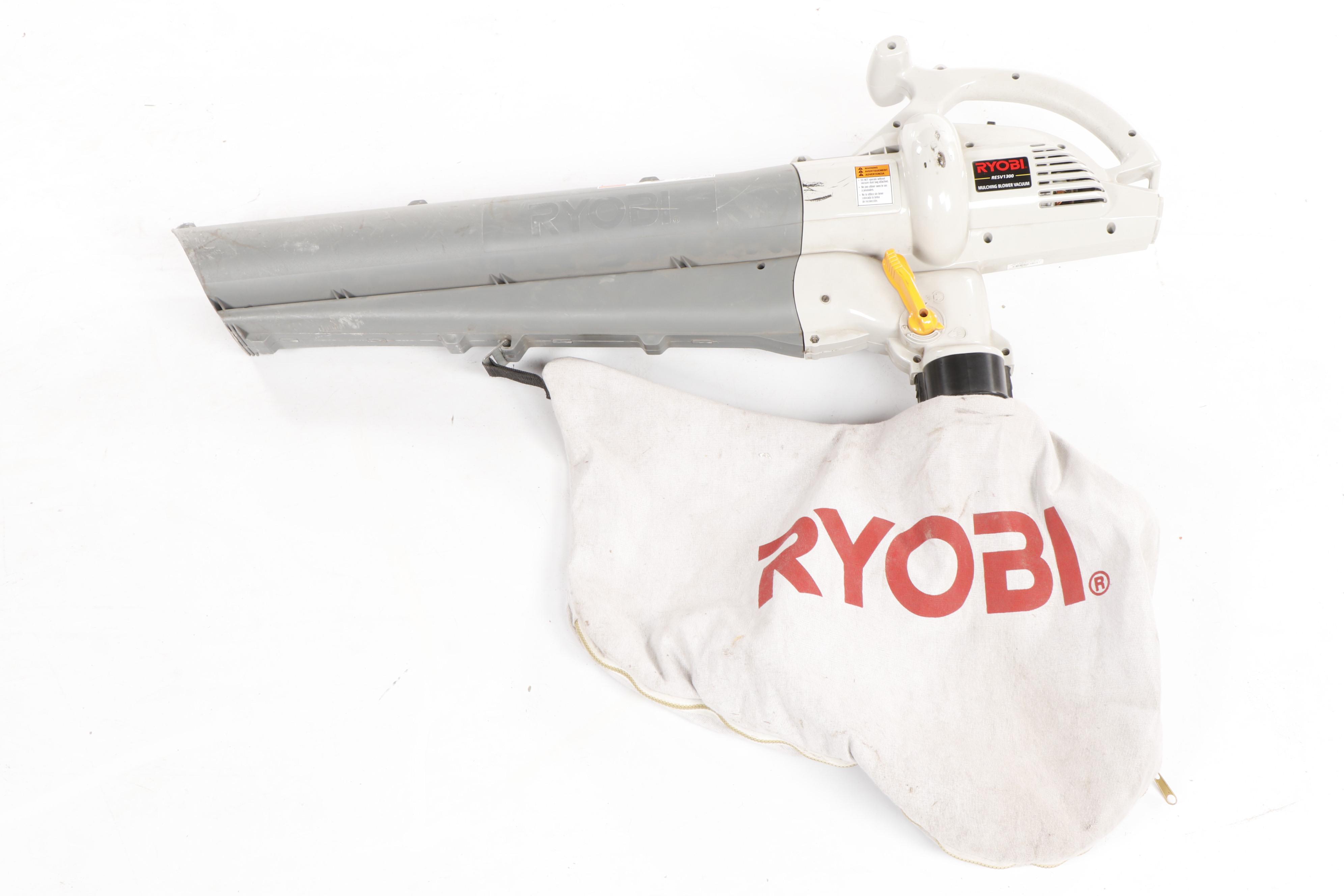 Ryobi RESV1300 Mulching Blower Vacuum