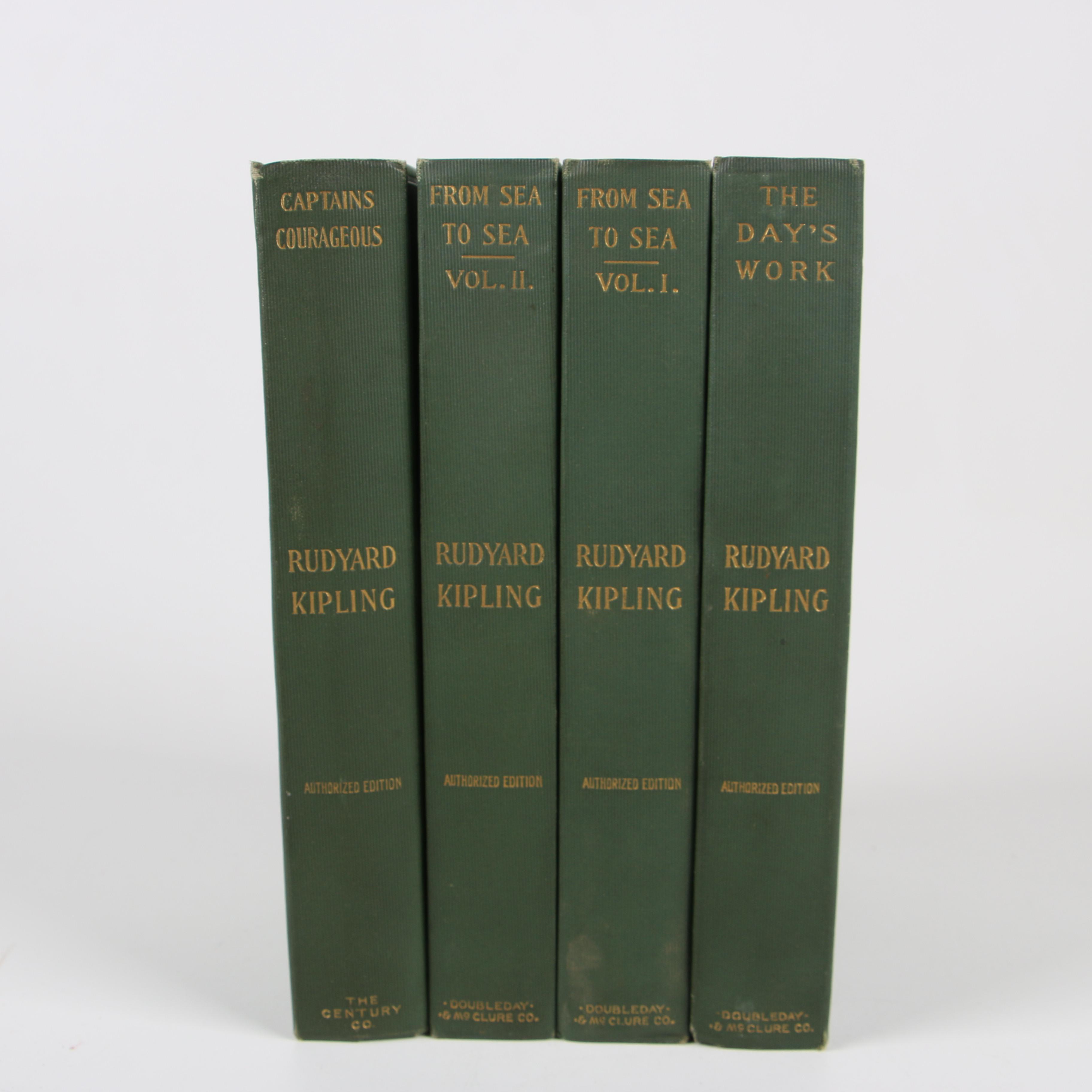 1899 "The Works of Rudyard Kipling" Authorized Edition 13 Volume Set