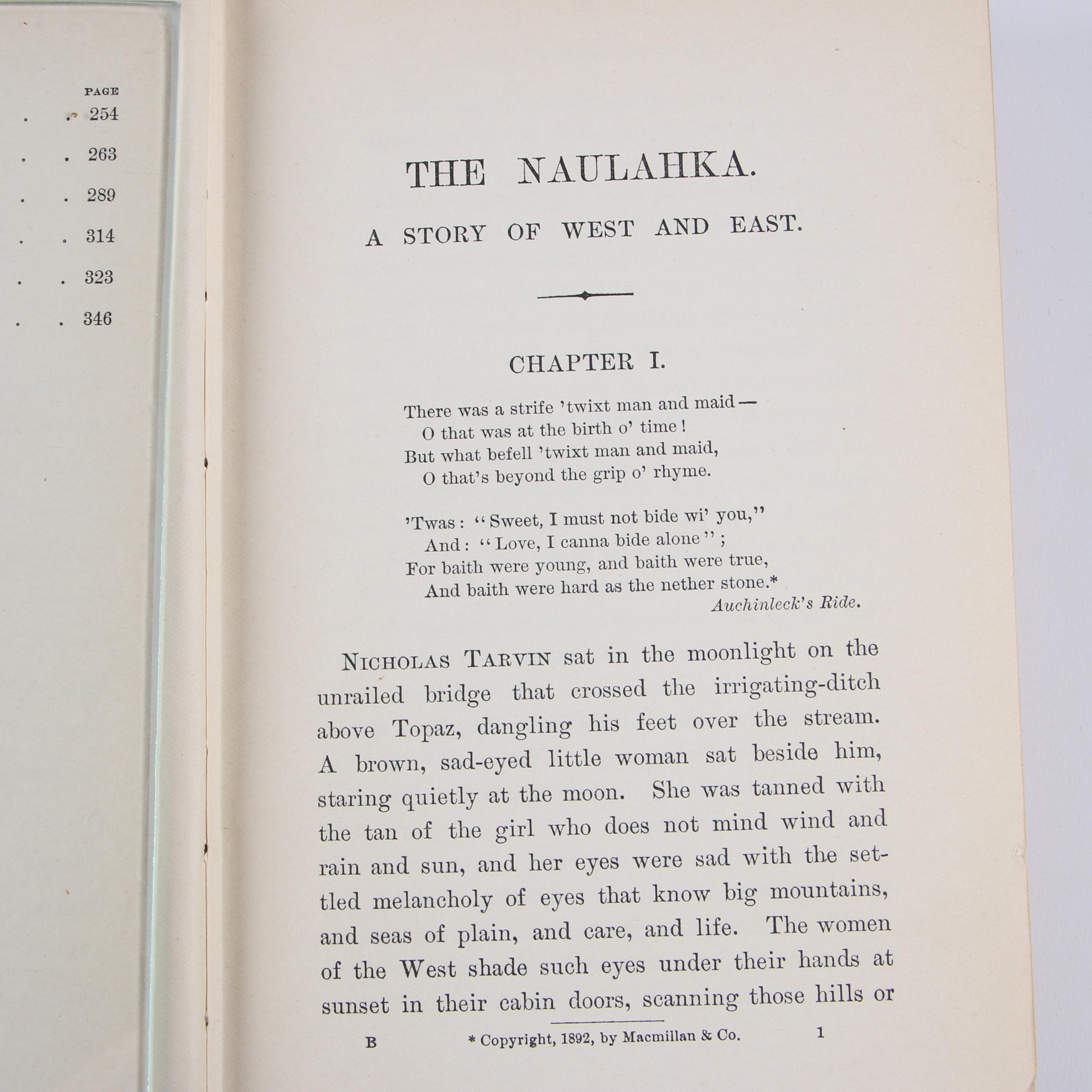 1899 "The Works of Rudyard Kipling" Authorized Edition 13 Volume Set