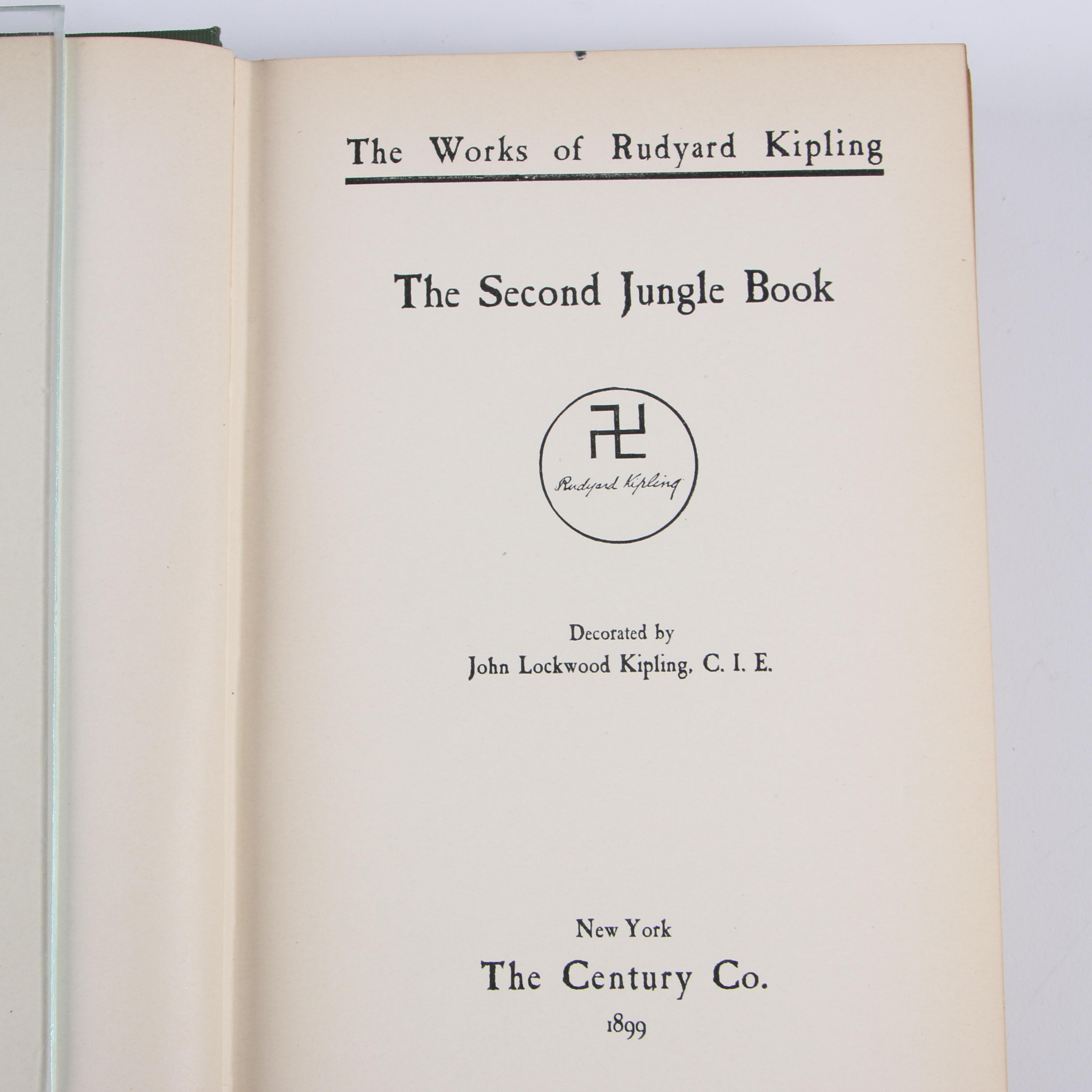1899 "The Works of Rudyard Kipling" Authorized Edition 13 Volume Set