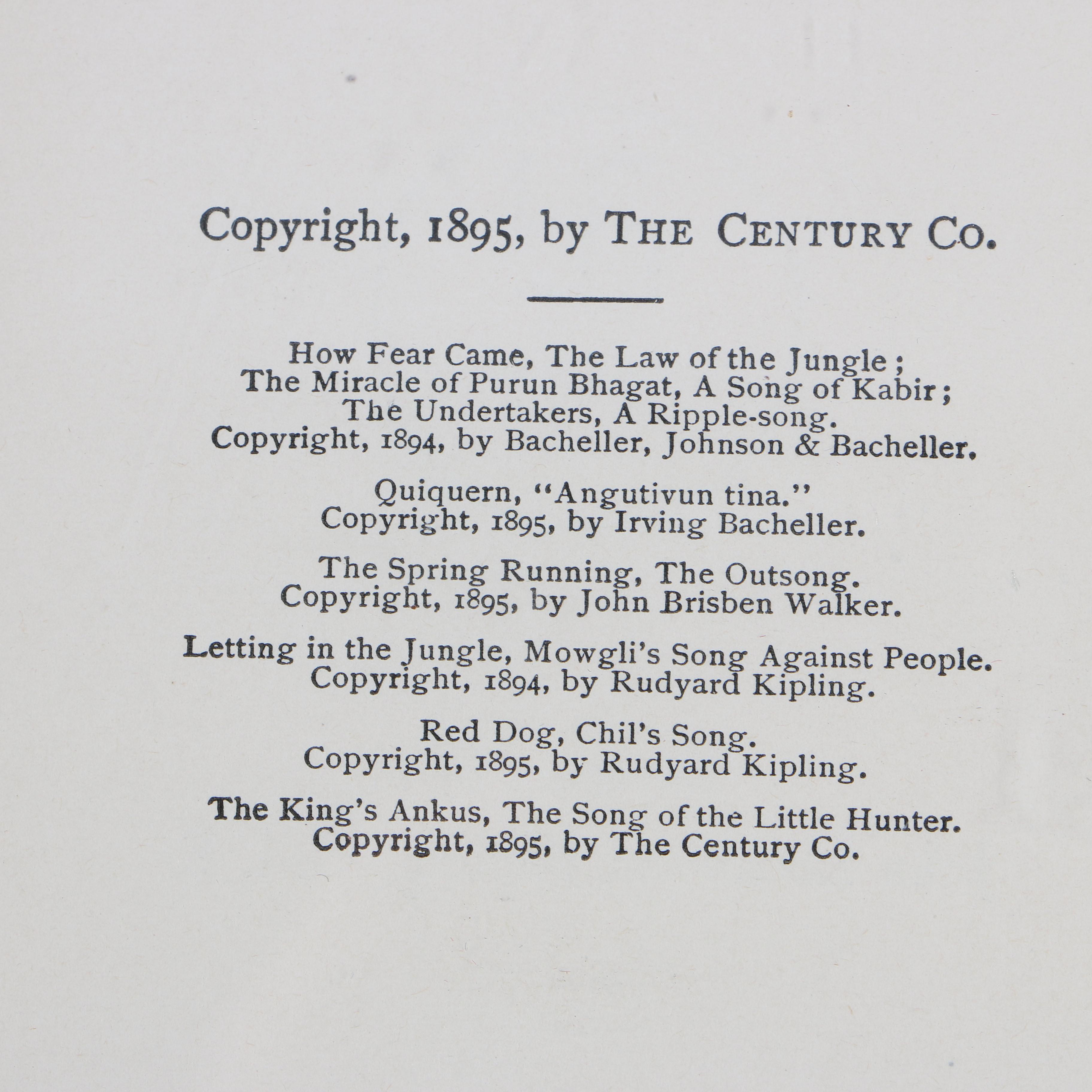 1899 "The Works of Rudyard Kipling" Authorized Edition 13 Volume Set