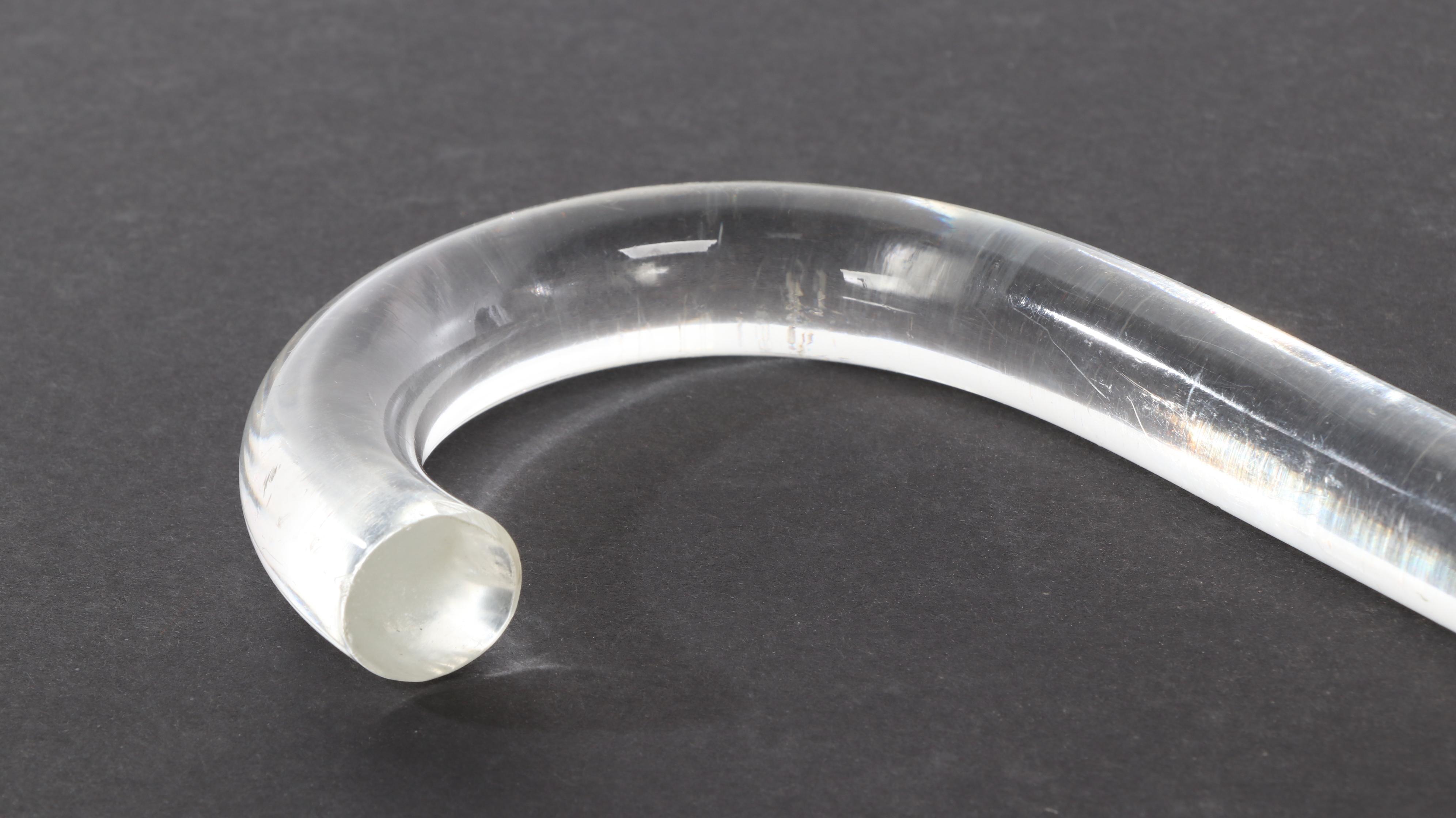 Lucite Walking Cane, Mid-Century