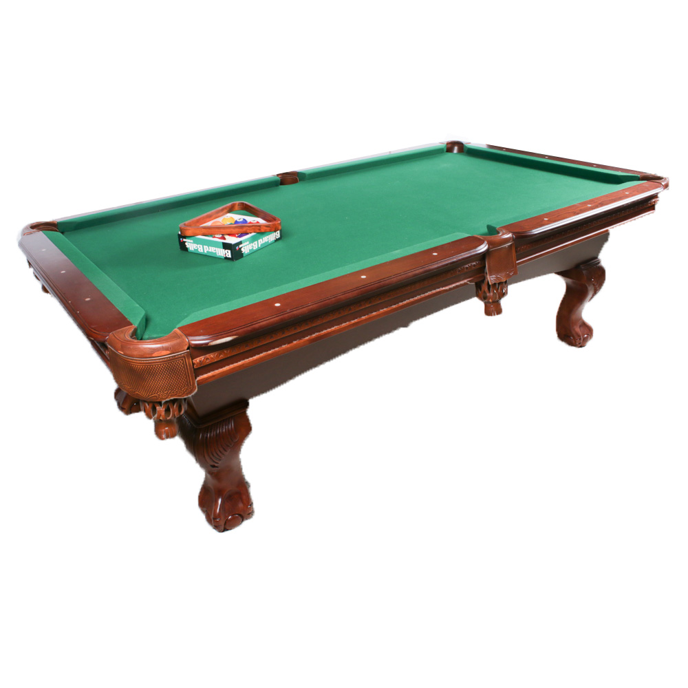 Sportcraft Mahogany Billiard Table with Accessories