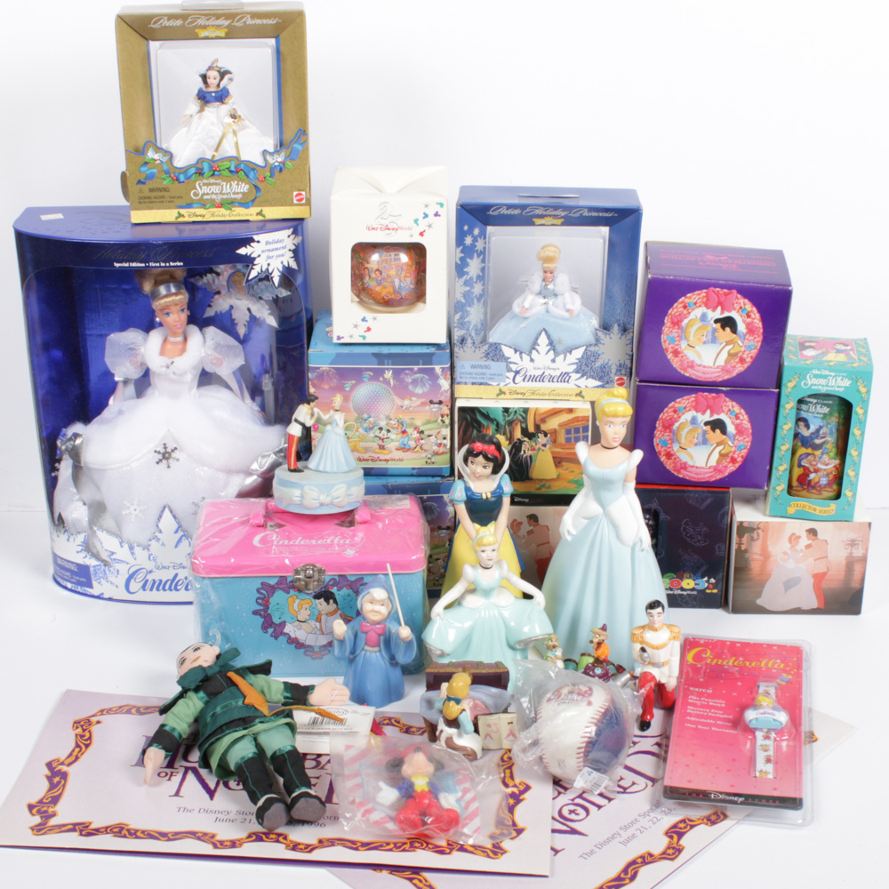 Disney Collectibles Featuring Cinderella
