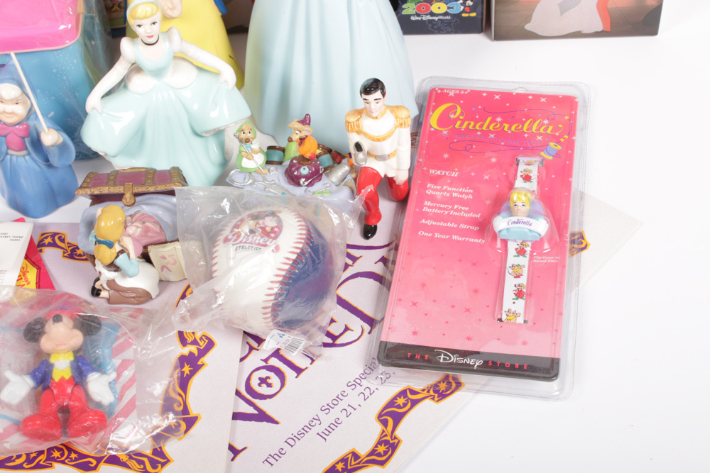 Disney Collectibles Featuring Cinderella