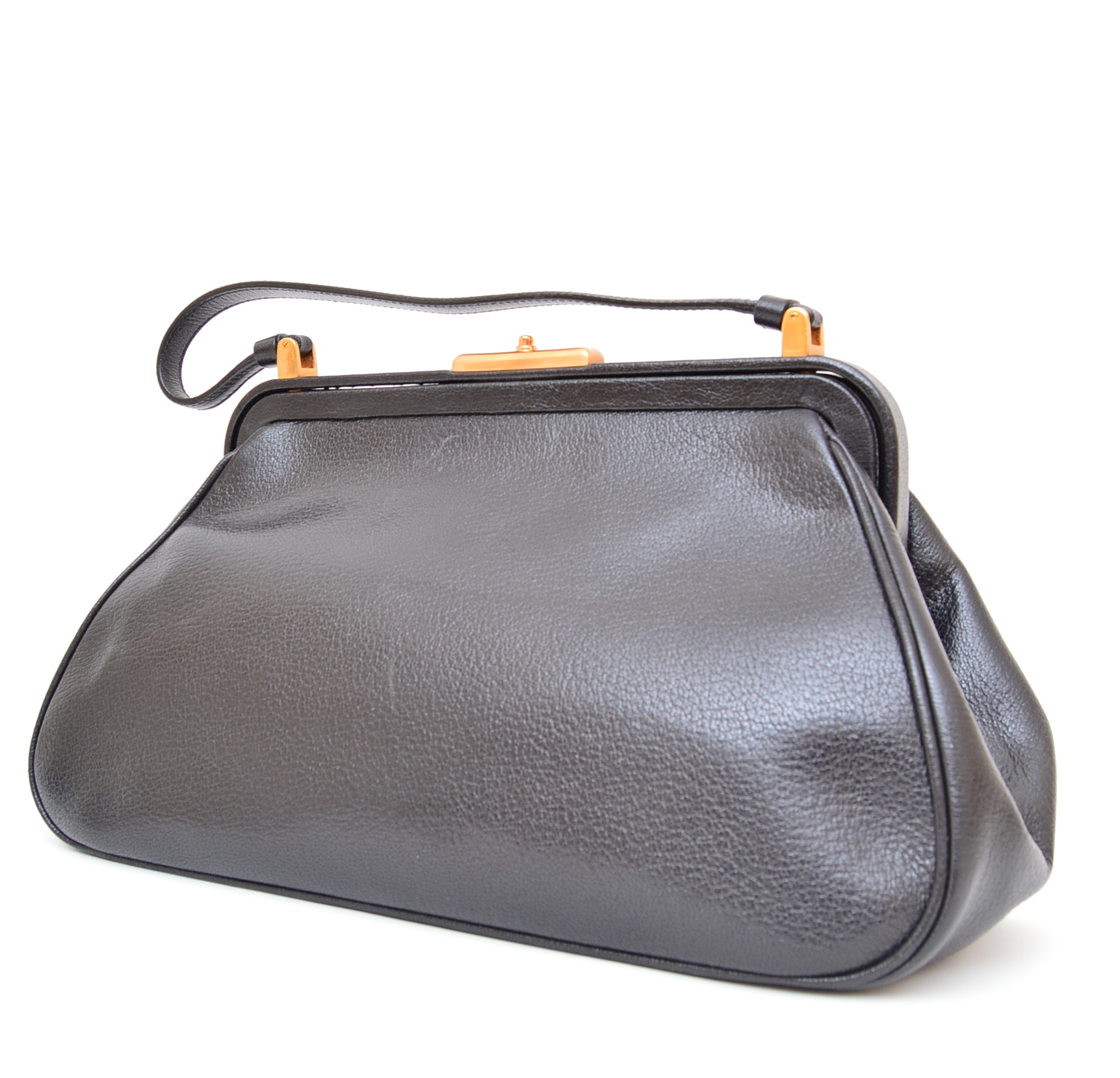 Prada Black Leather Handbag