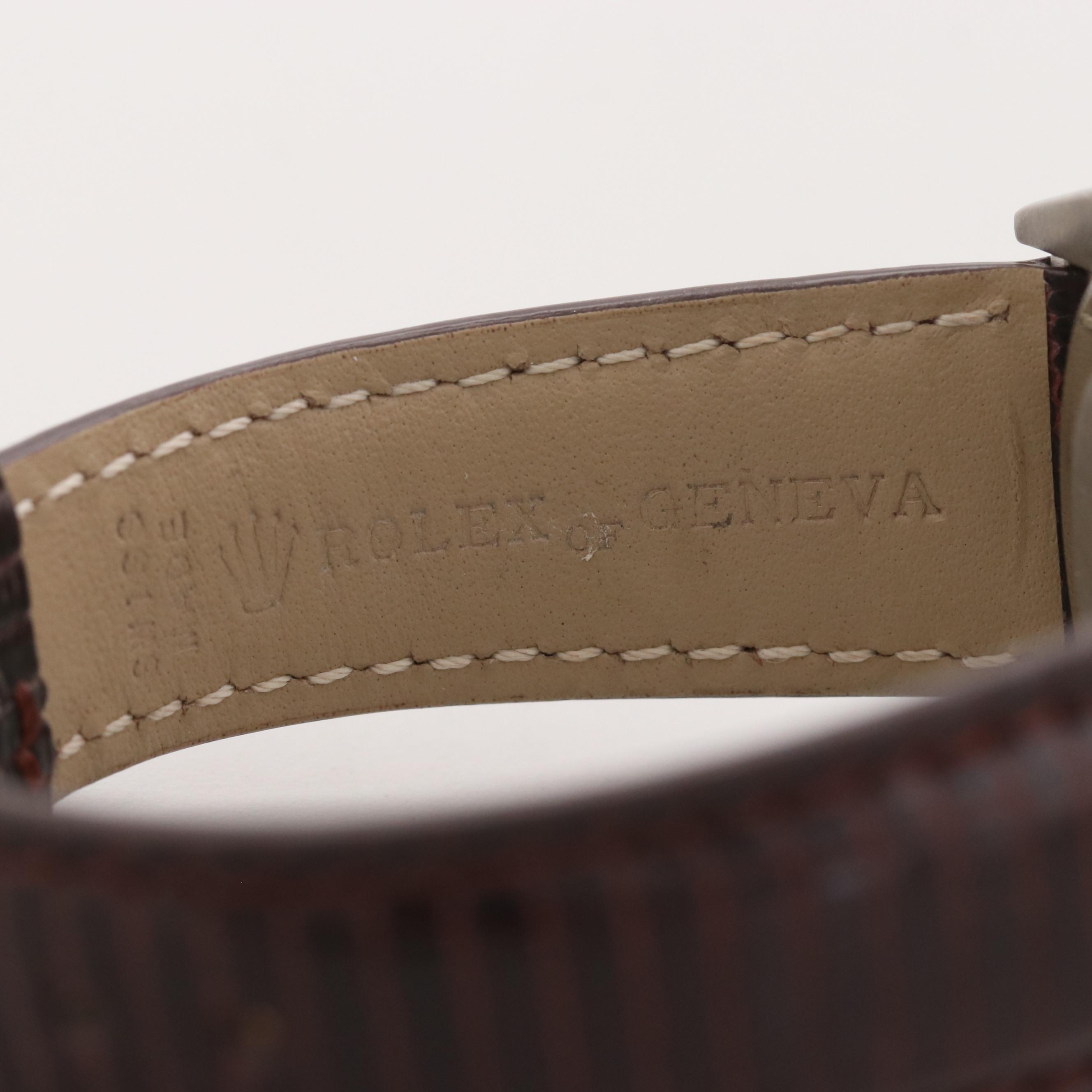 Vintage Rolex Datejust Two Tone Stainless Steel and 18K Gold Watch, 1979