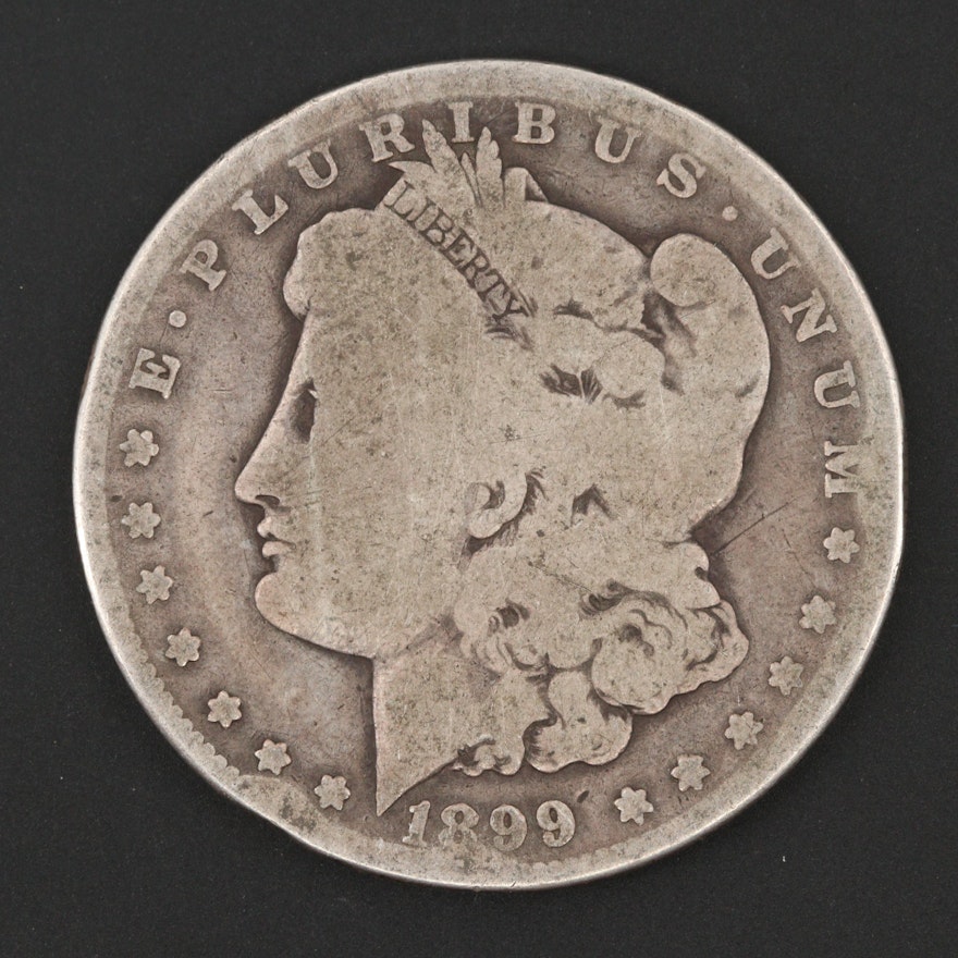 1899-O Silver Morgan Dollar