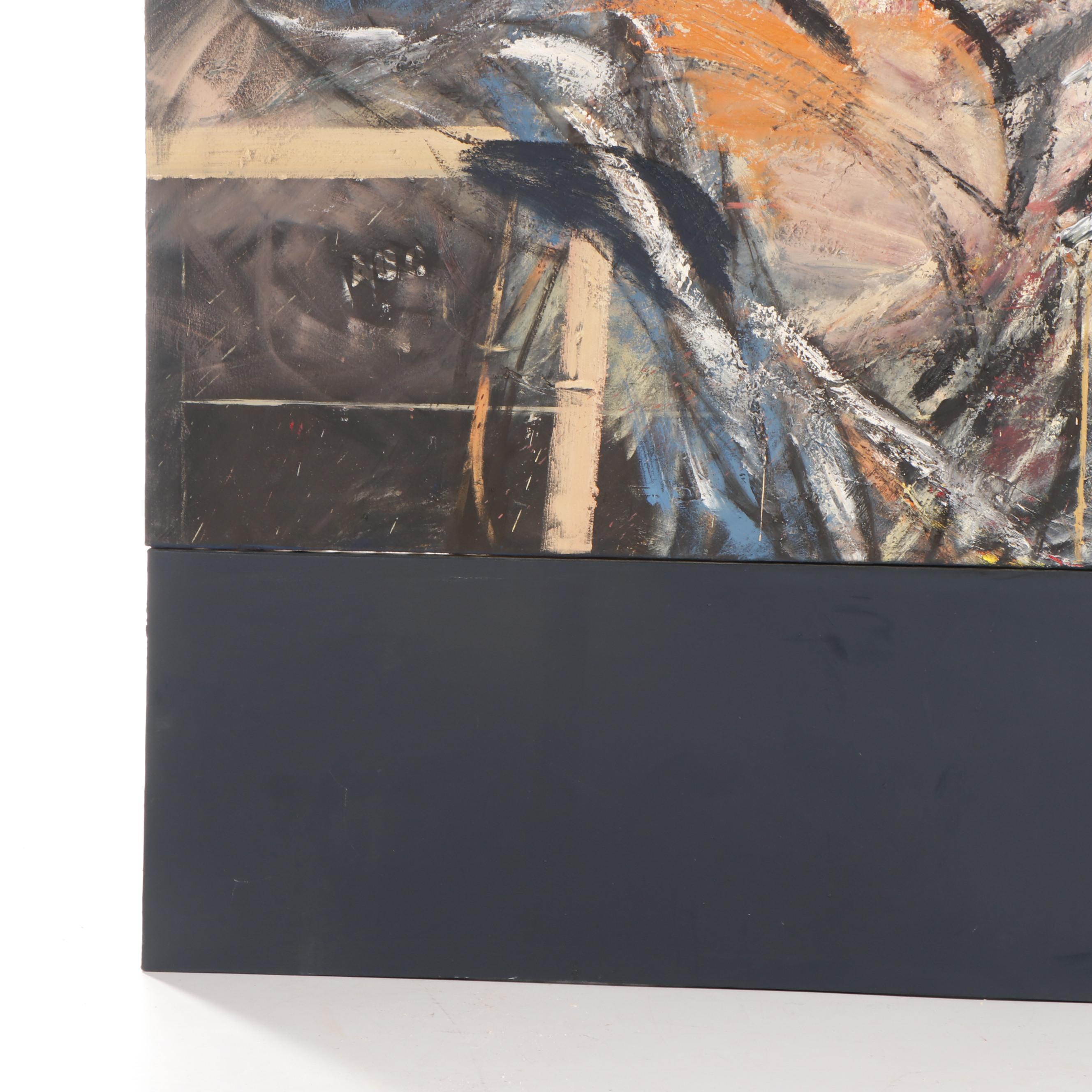 T. Budge Hyde Oil Painting "Passages II"