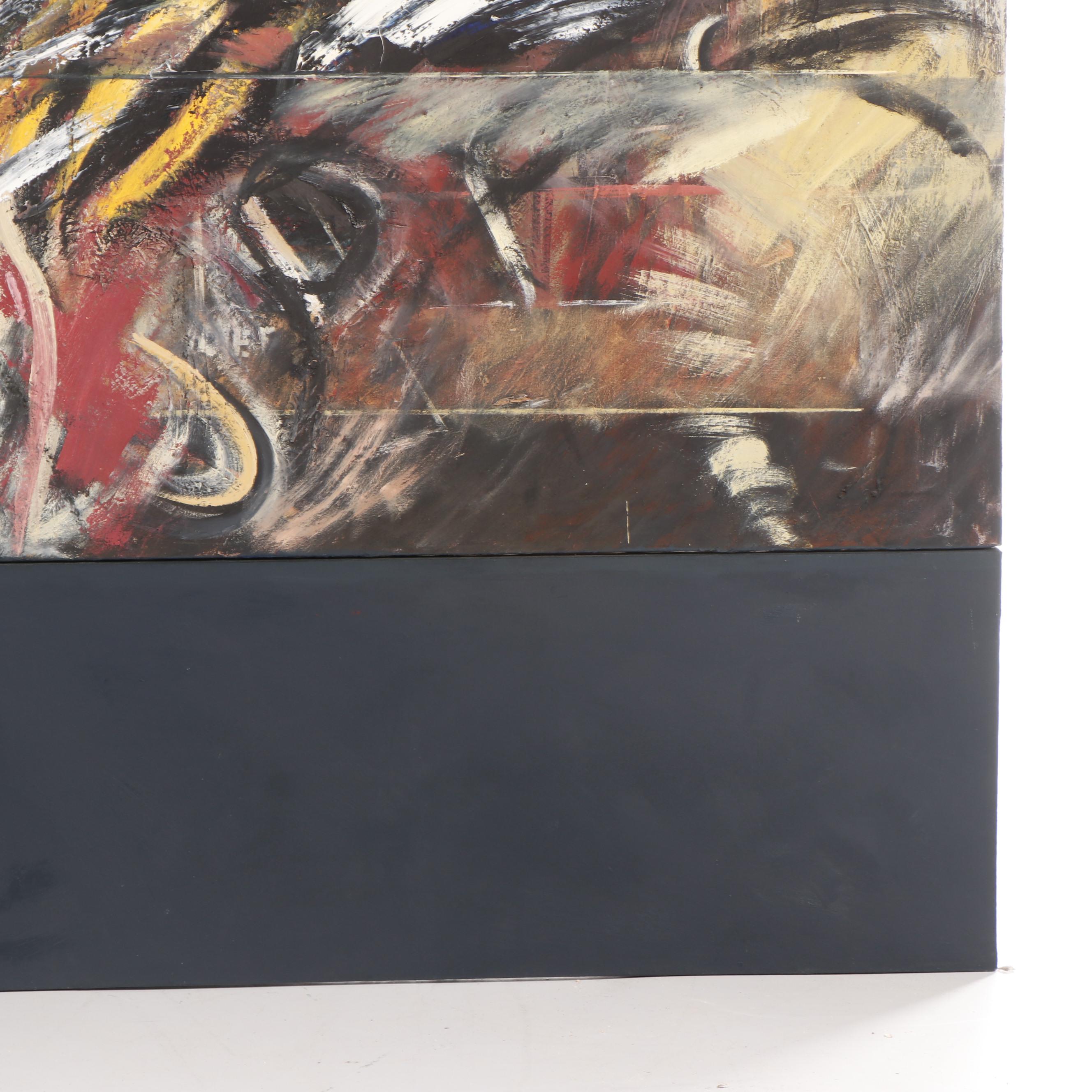 T. Budge Hyde Oil Painting "Passages II"