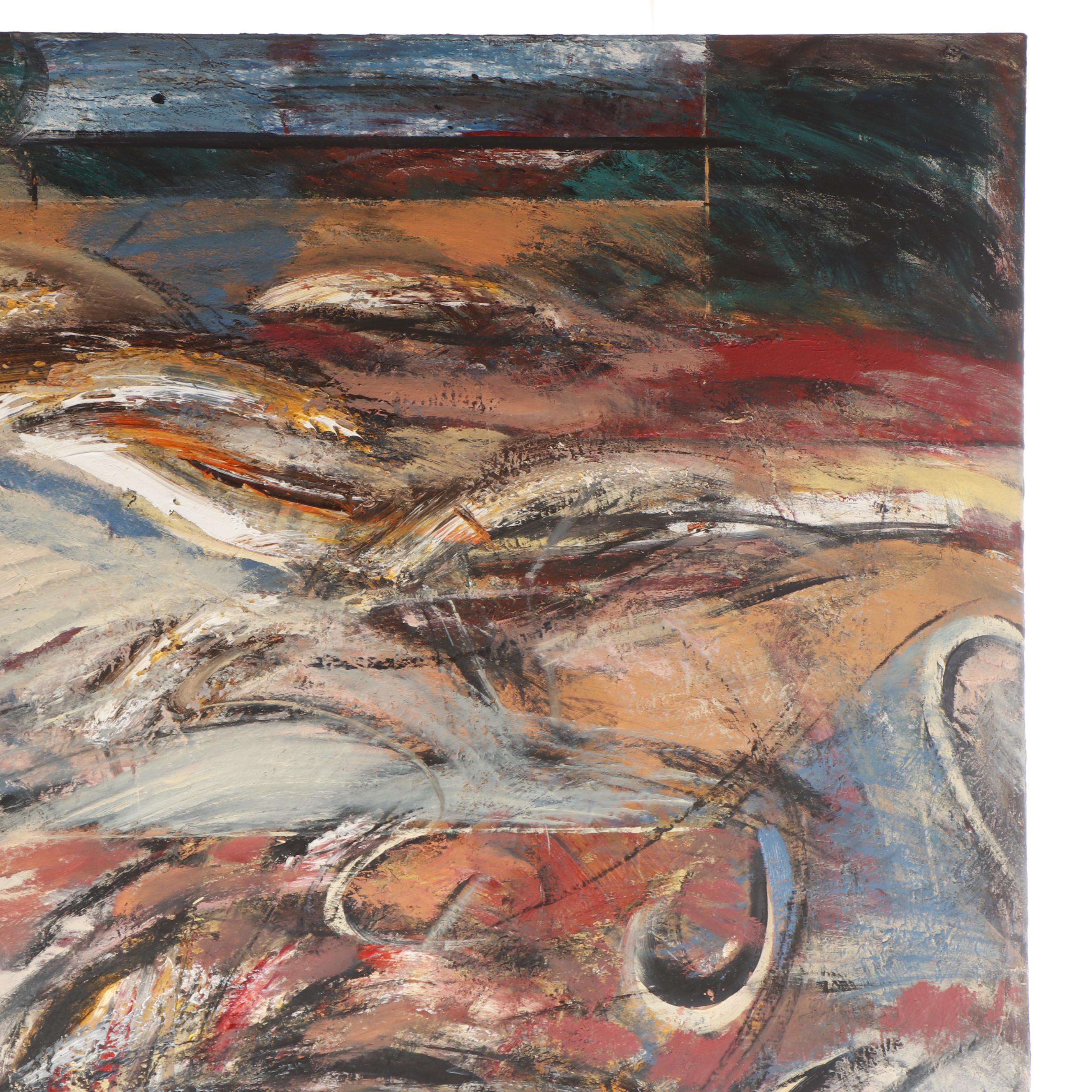 T. Budge Hyde Oil Painting "Passages II"