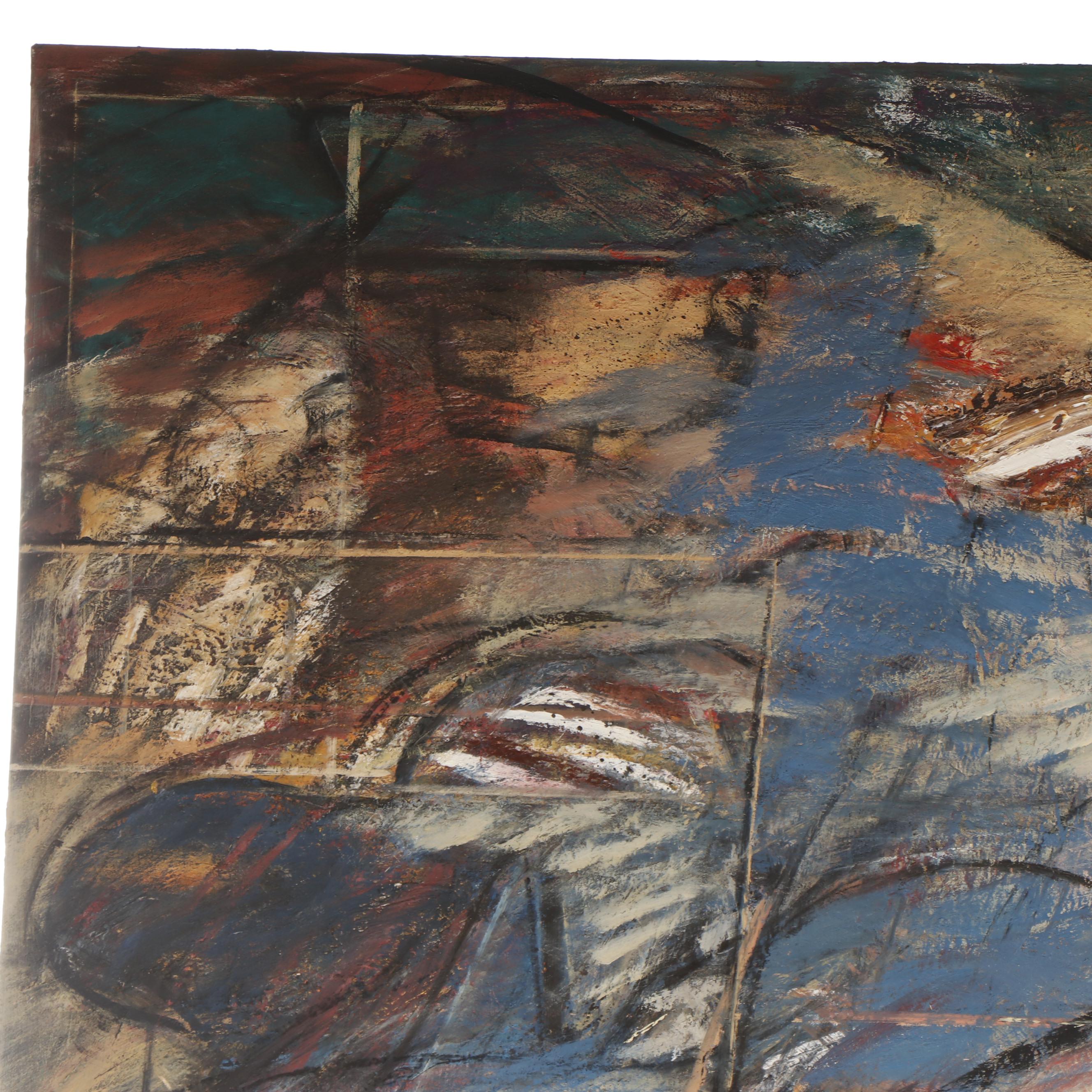 T. Budge Hyde Oil Painting "Passages II"