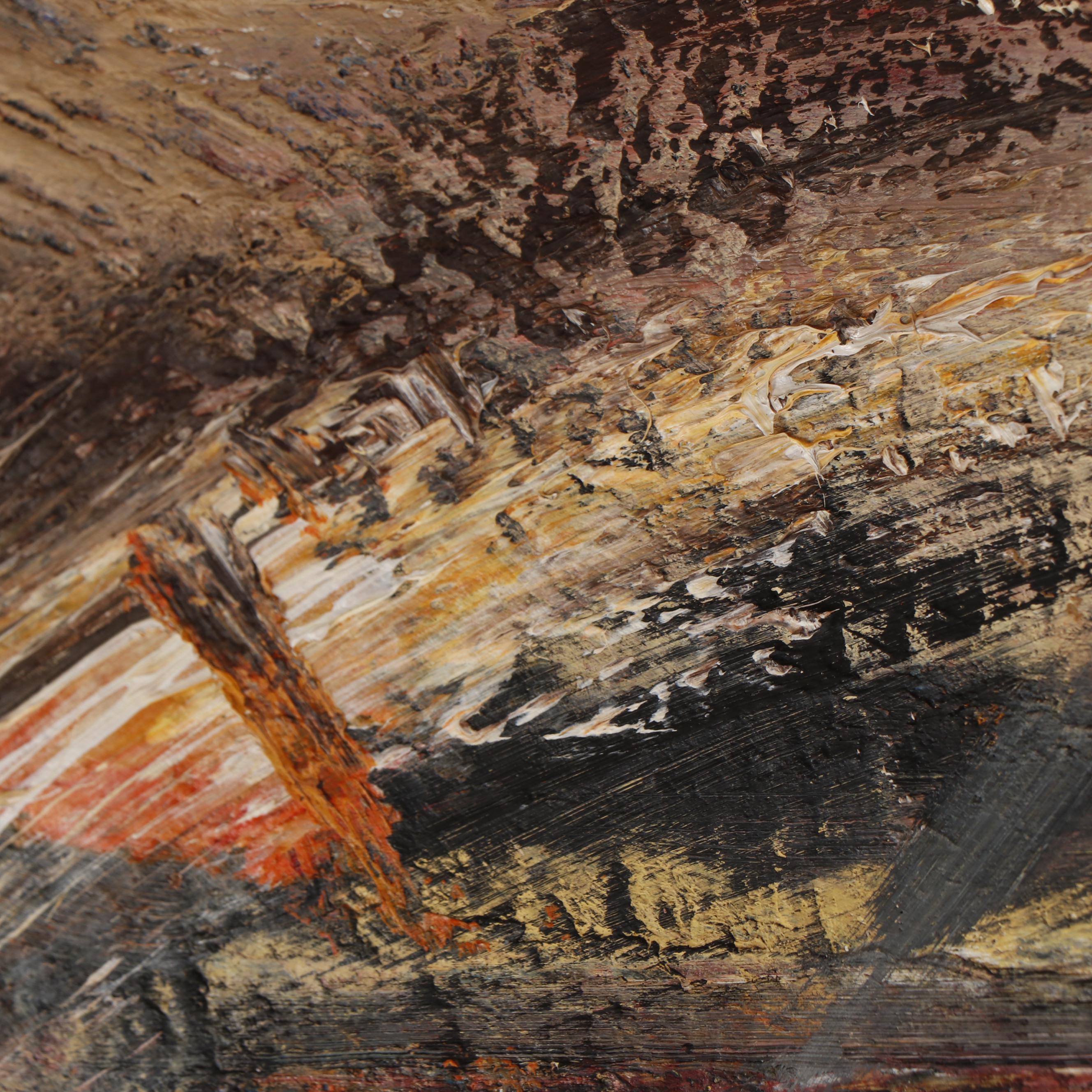 T. Budge Hyde Oil Painting "Passages II"