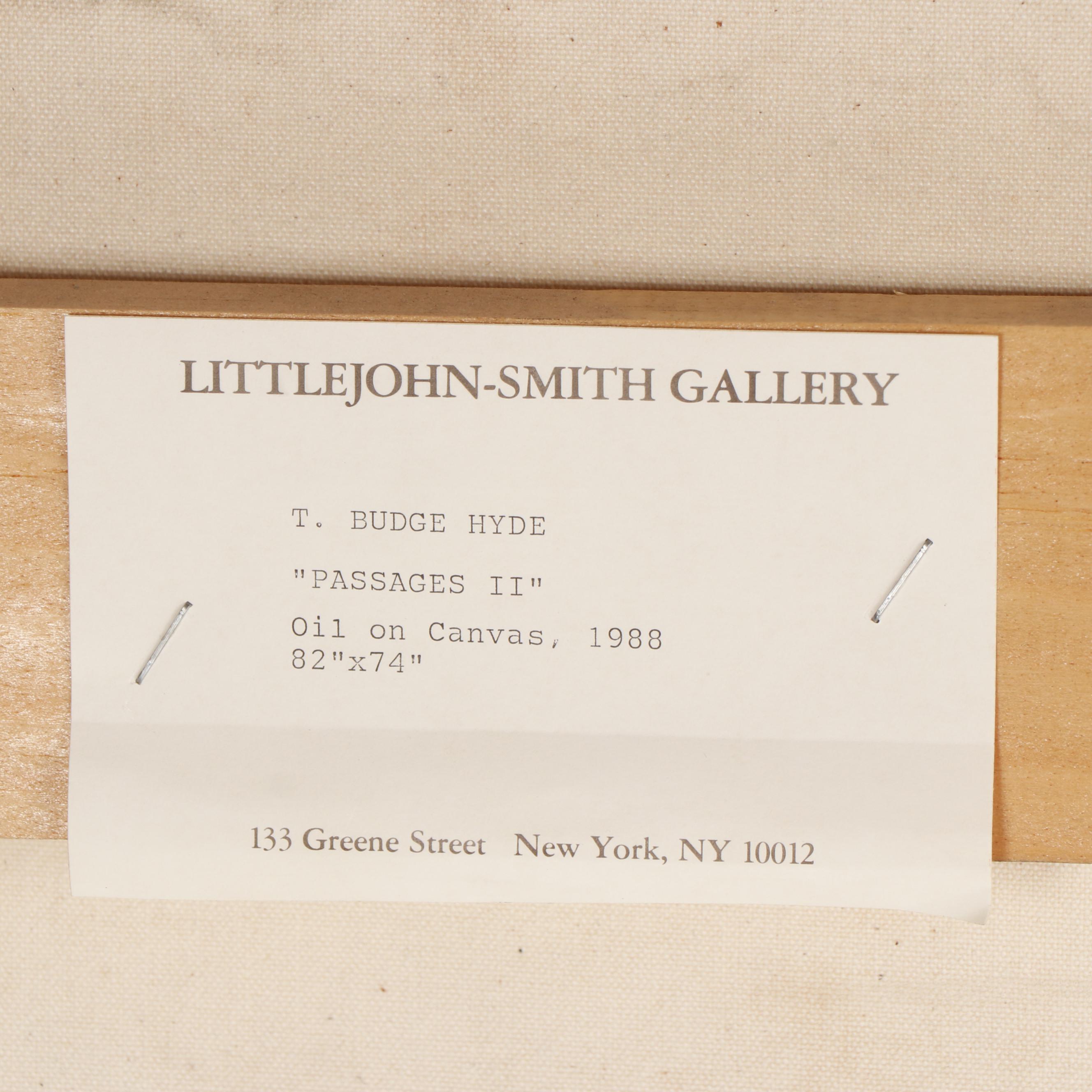 T. Budge Hyde Oil Painting "Passages II"