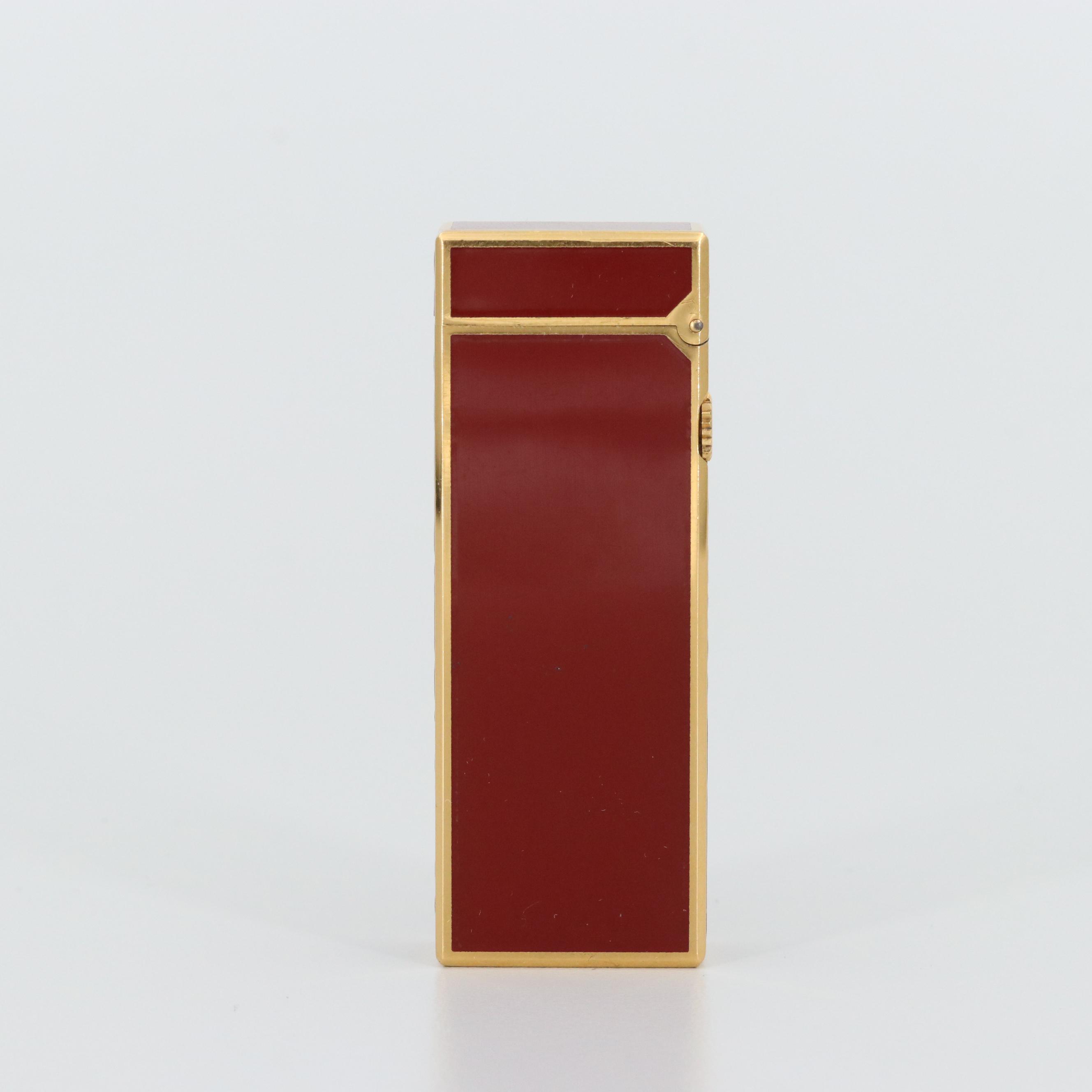 Vintage Dunhill Gold Tone Enamel Lighter