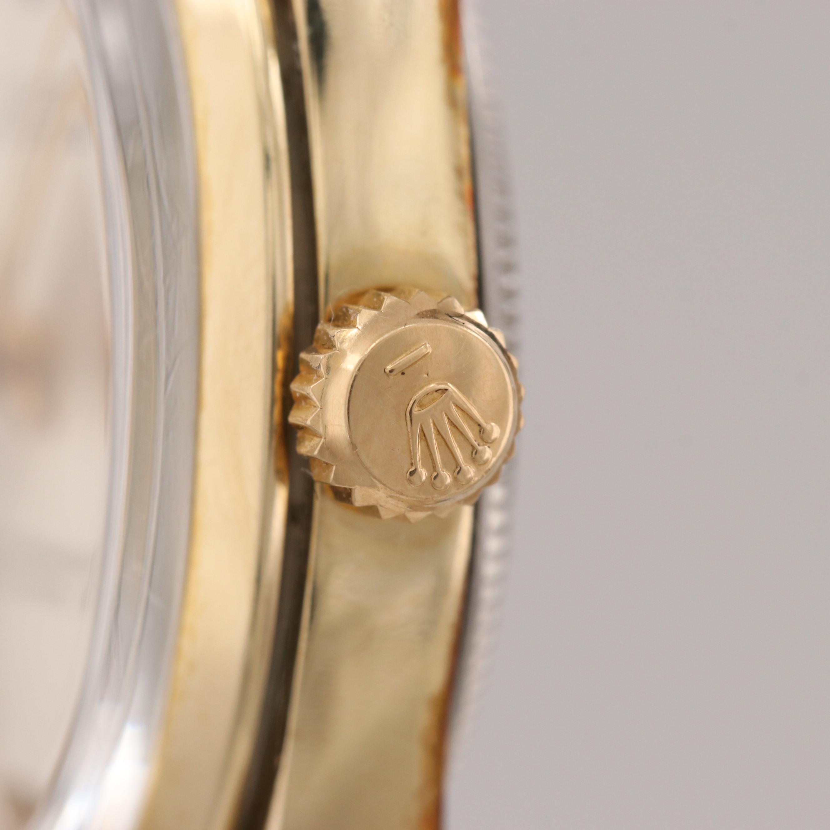 Vintage Rolex Oyster Perpetual Gold Shell Automatic Watch, 1971