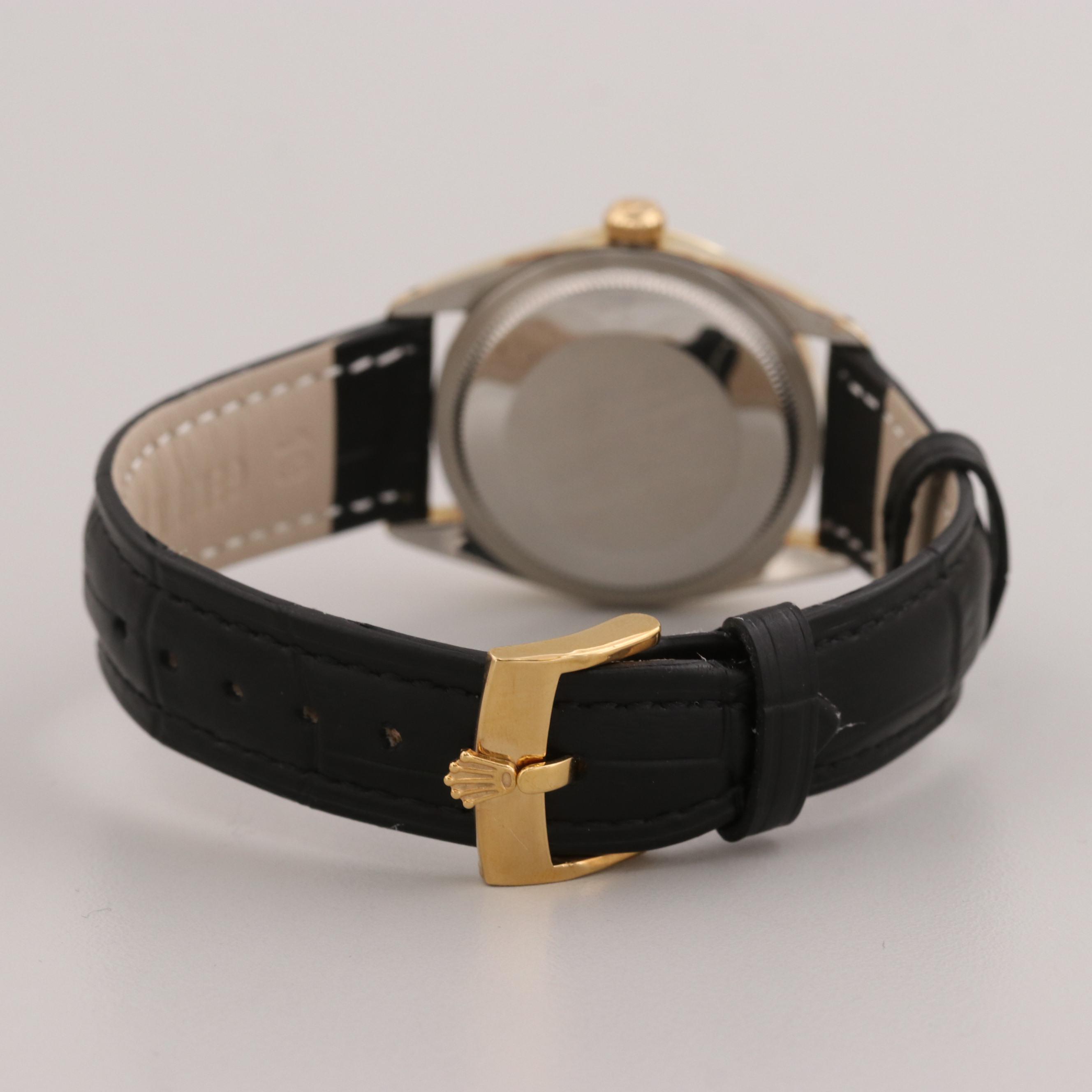 Vintage Rolex Oyster Perpetual Gold Shell Automatic Watch, 1971