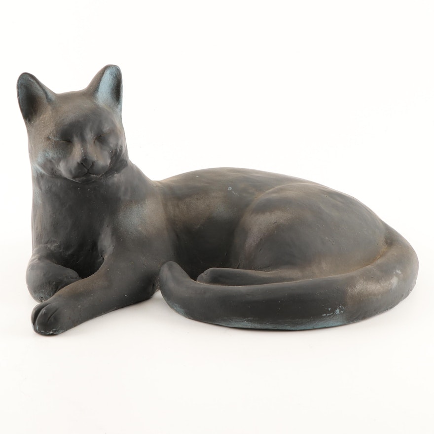 Composite Cat Sculpture