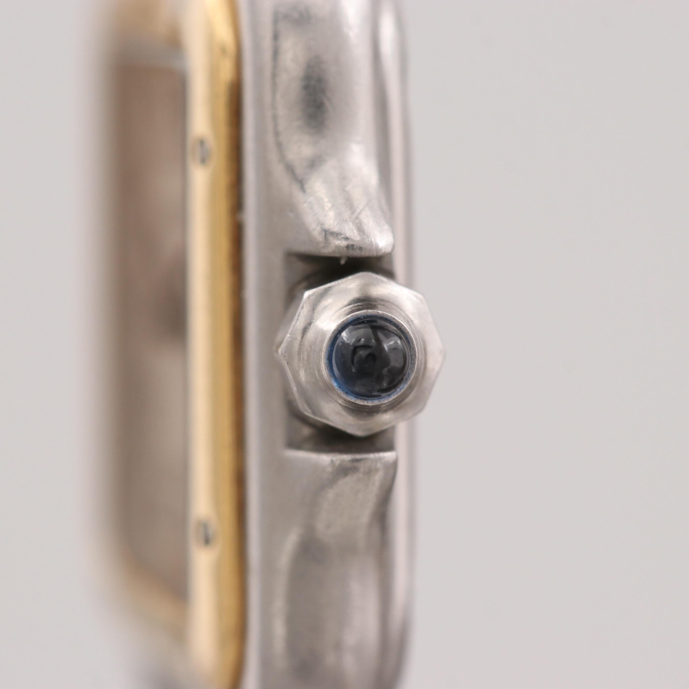 Cartier Panthère Stainless Steel and 18K Yellow Gold Quartz Watch