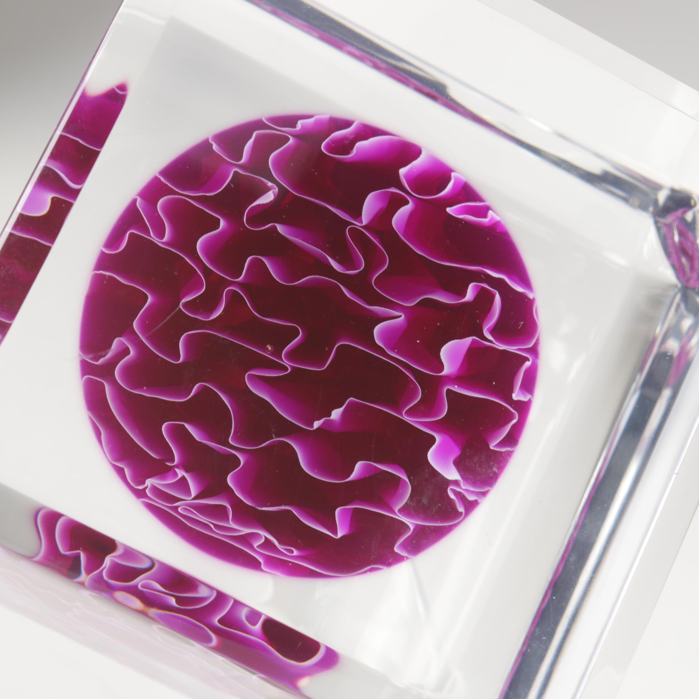 Shlomi Haziza Abstract Lucite Sculpture