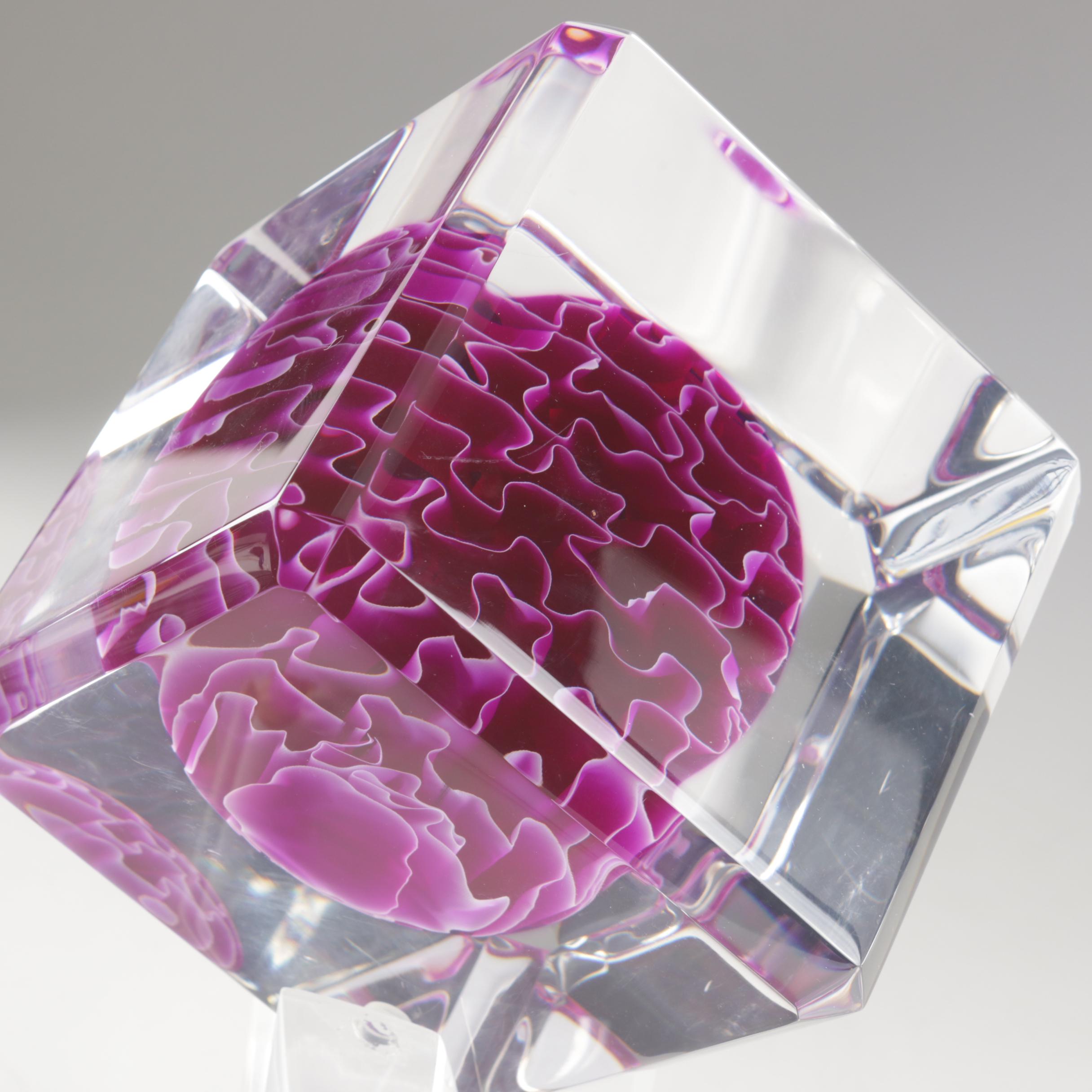 Shlomi Haziza Abstract Lucite Sculpture