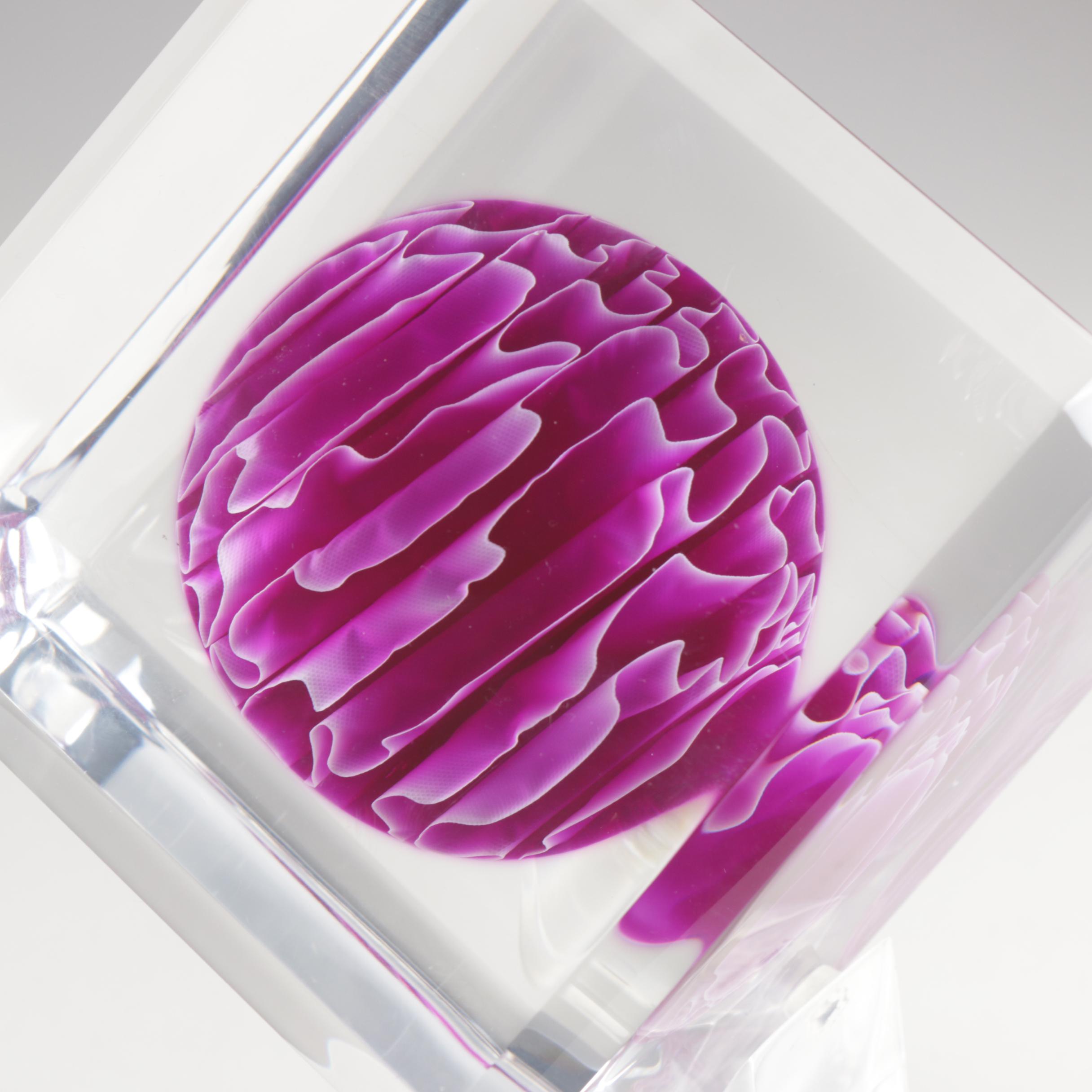 Shlomi Haziza Abstract Lucite Sculpture