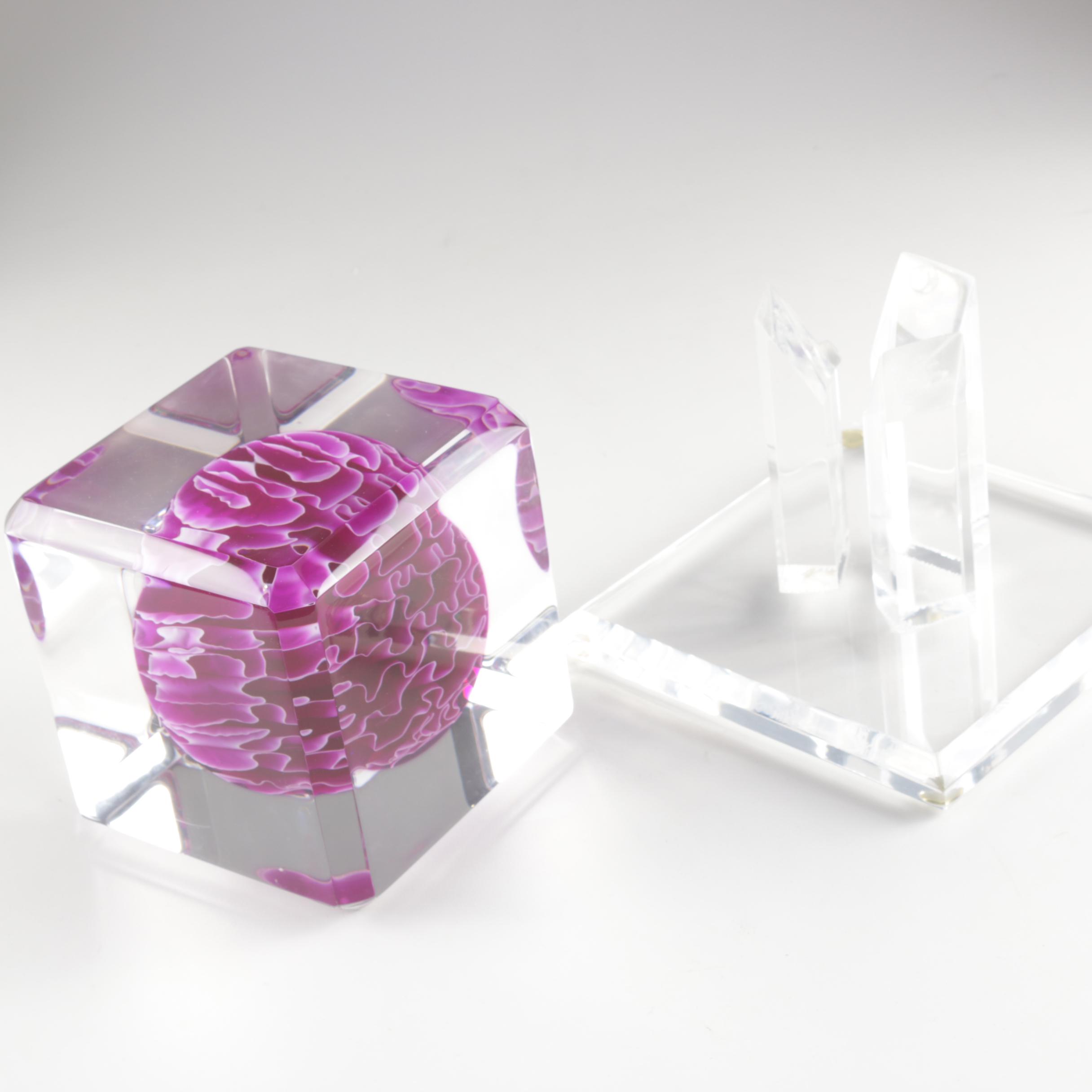 Shlomi Haziza Abstract Lucite Sculpture