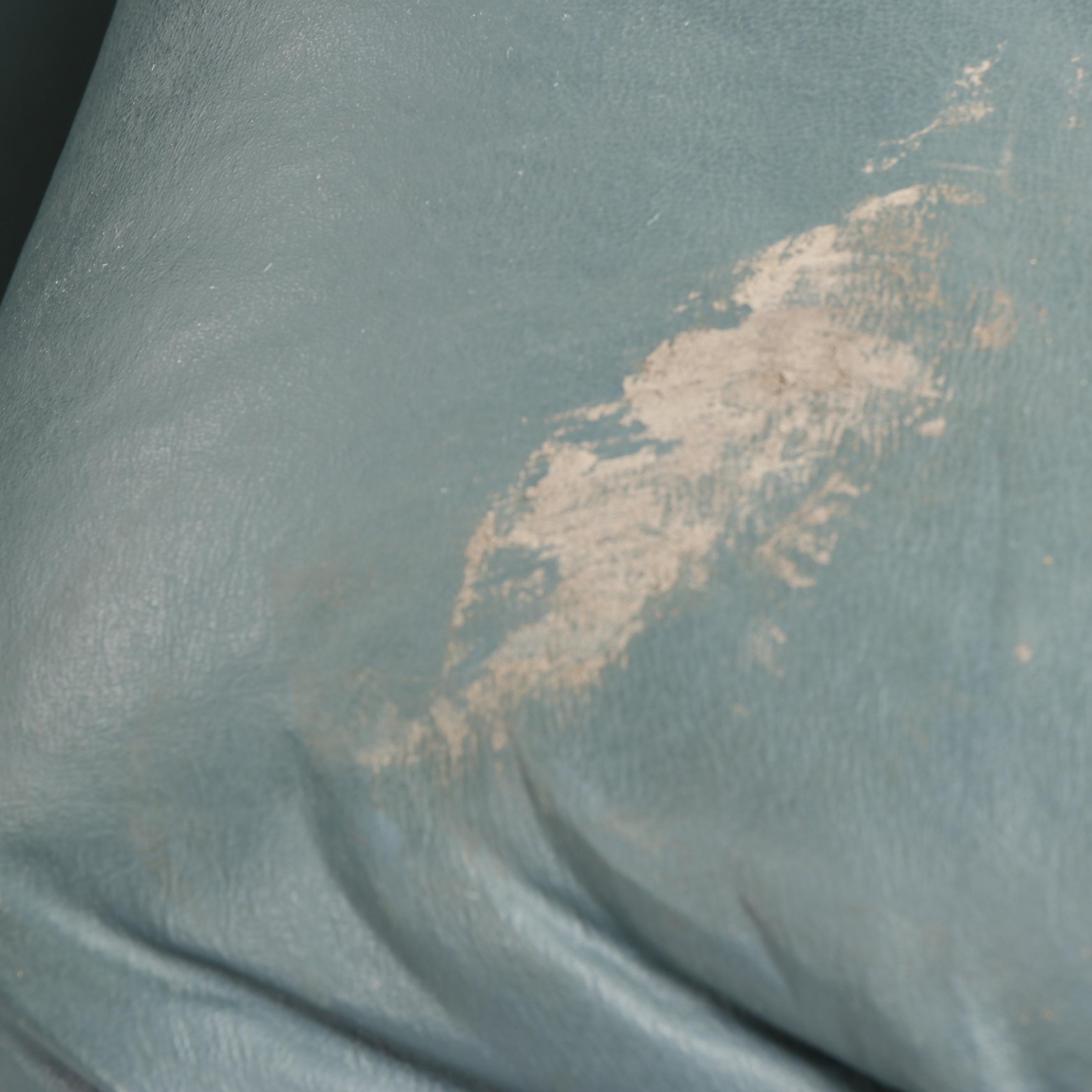 Schweiger Furniture Teal Upholstered Sofa