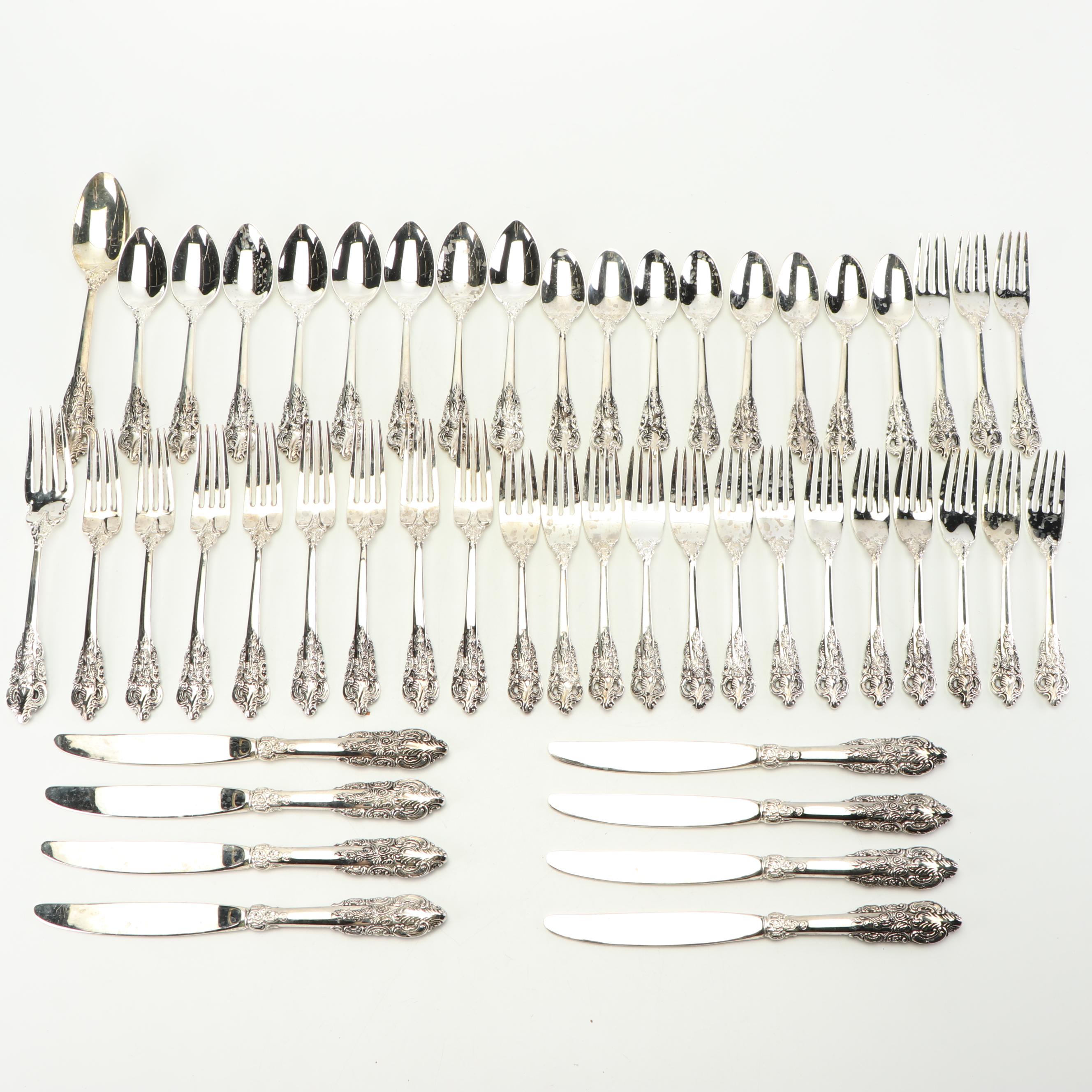 "Baroque" by Godinger Silver Plate Flatware
