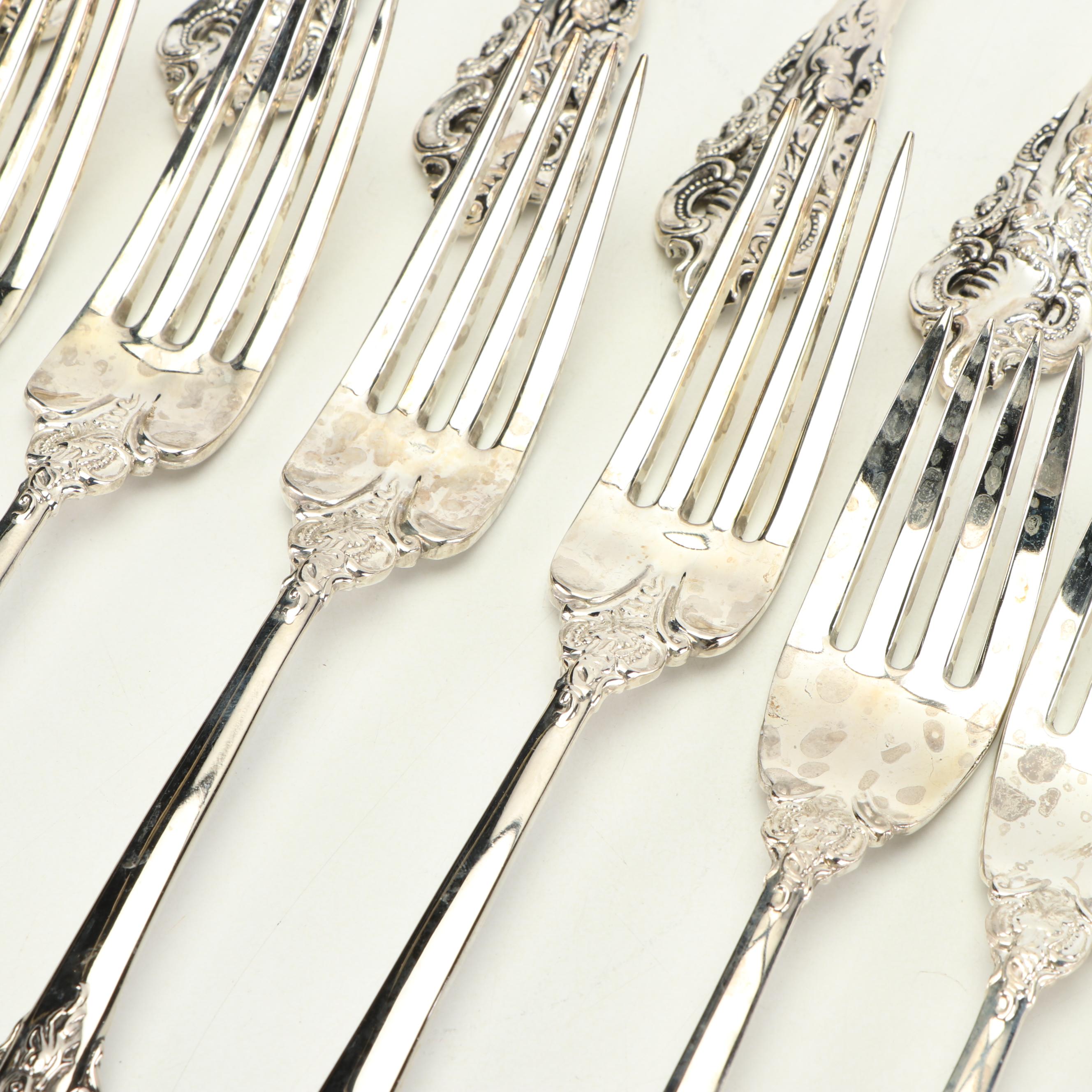 "Baroque" by Godinger Silver Plate Flatware