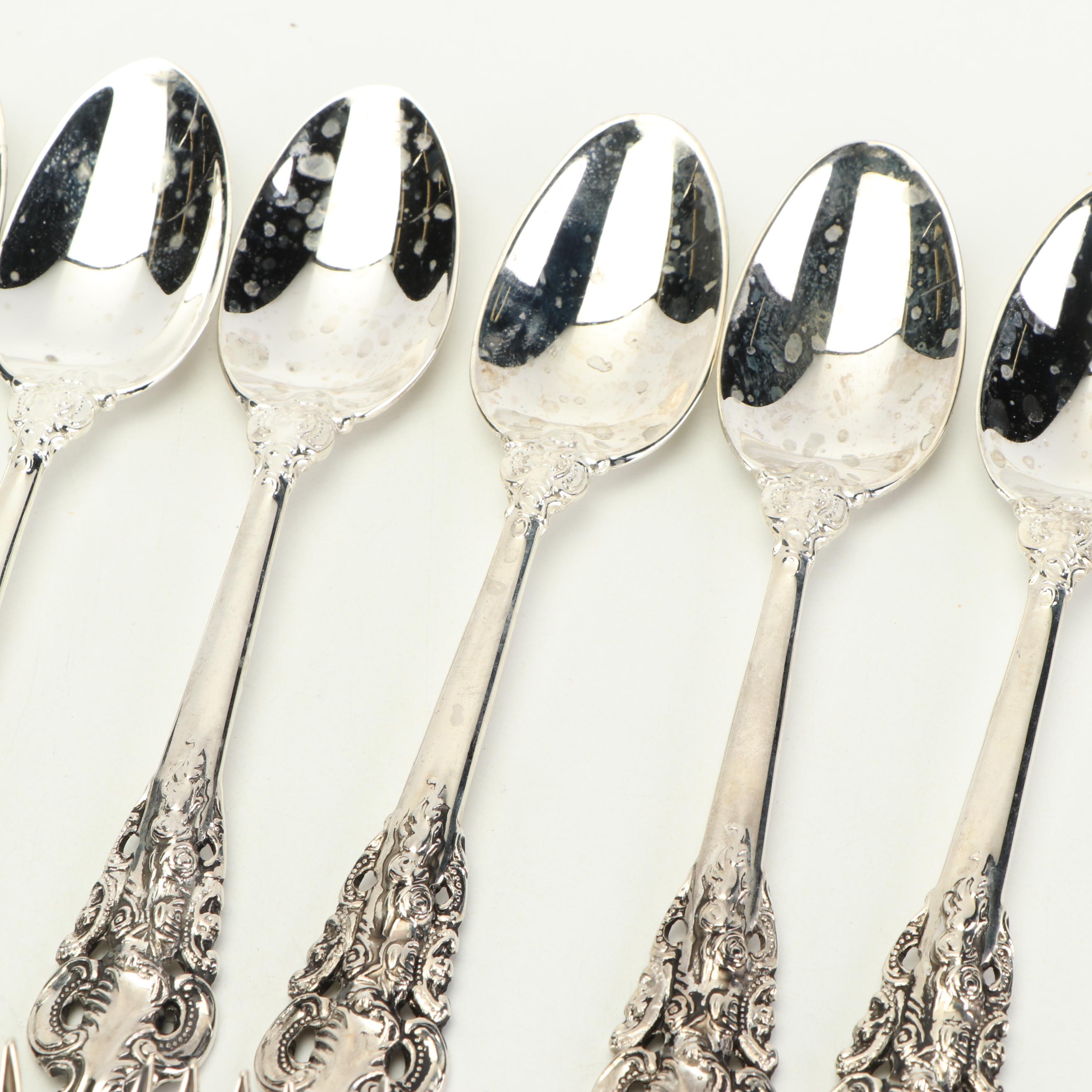 "Baroque" by Godinger Silver Plate Flatware