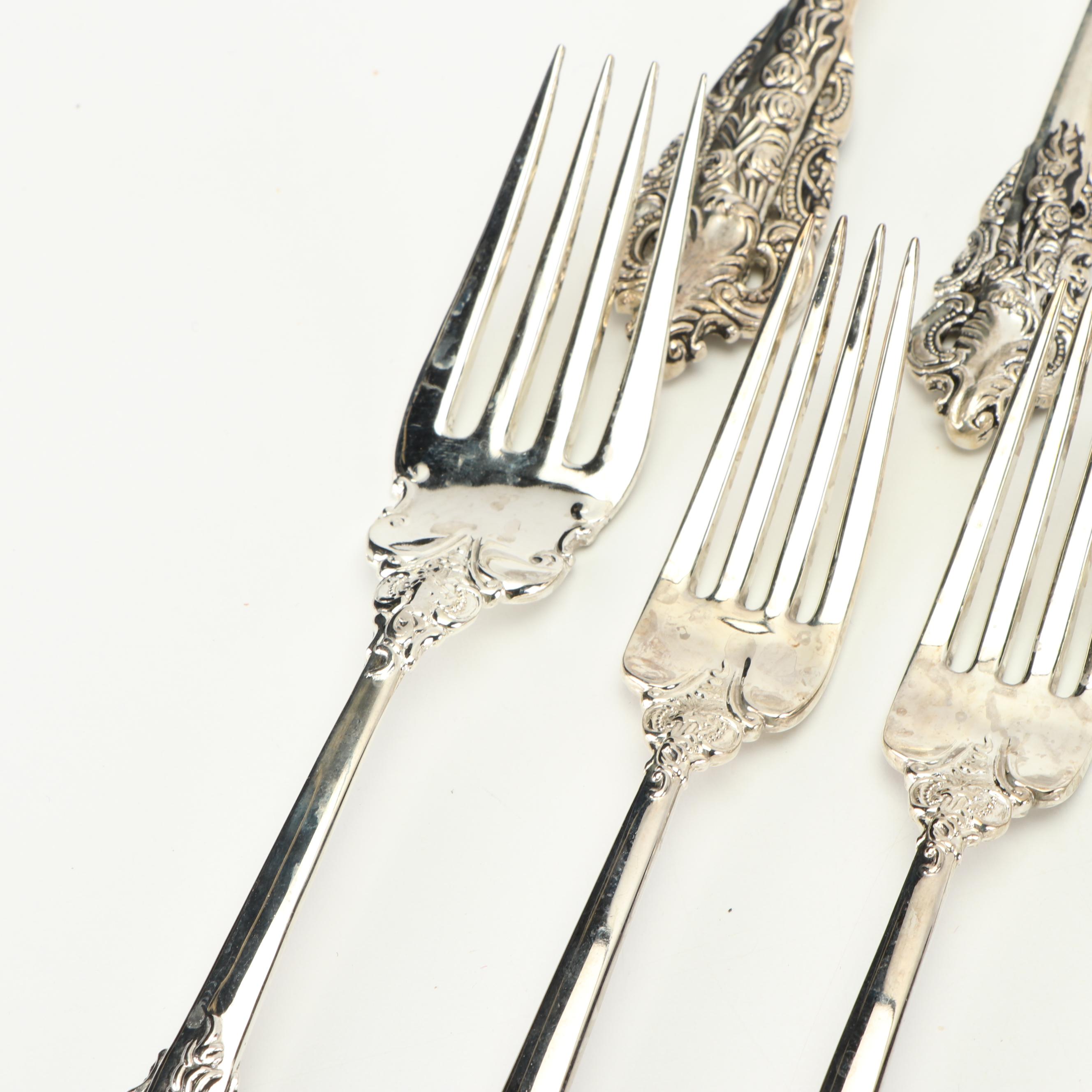 "Baroque" by Godinger Silver Plate Flatware