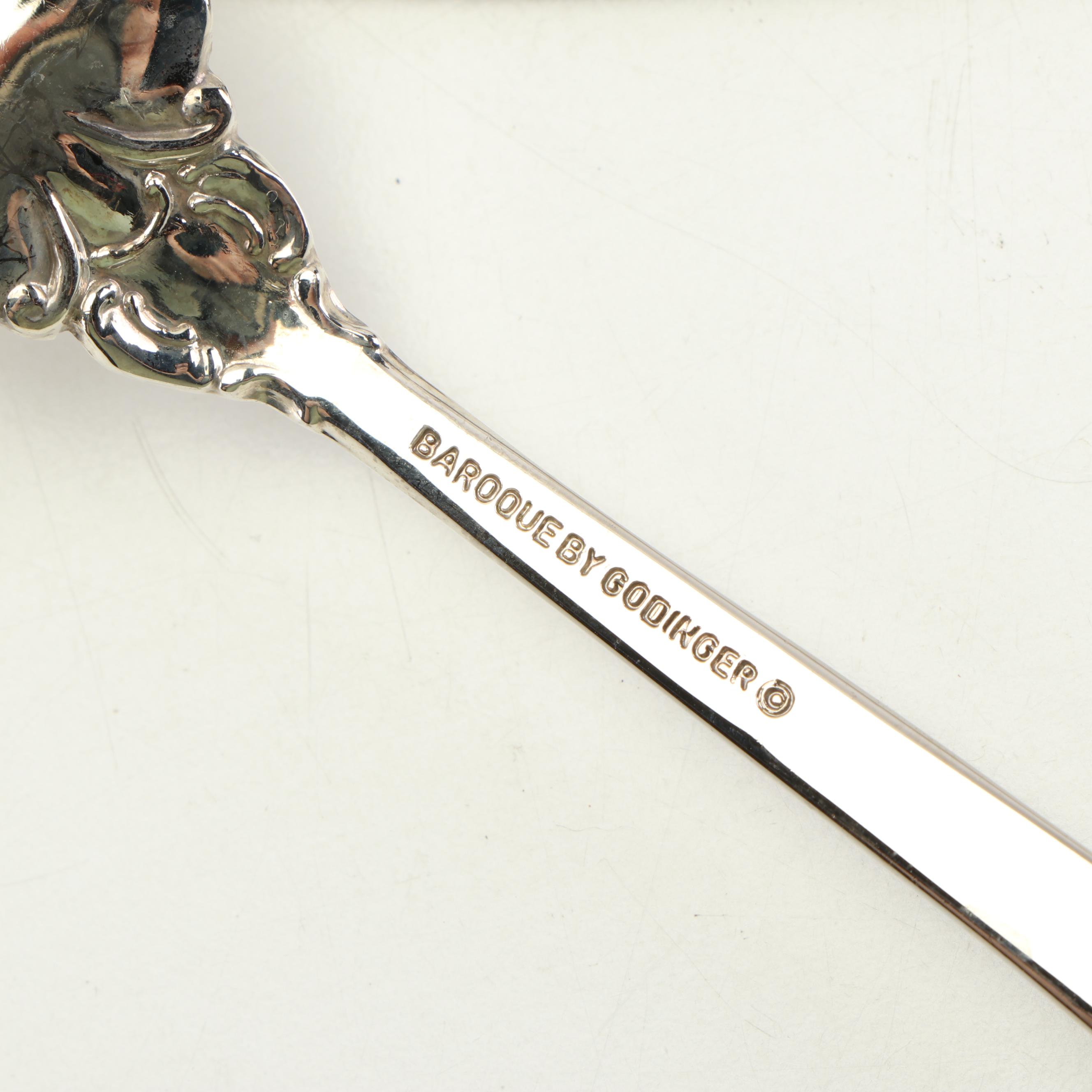 "Baroque" by Godinger Silver Plate Flatware