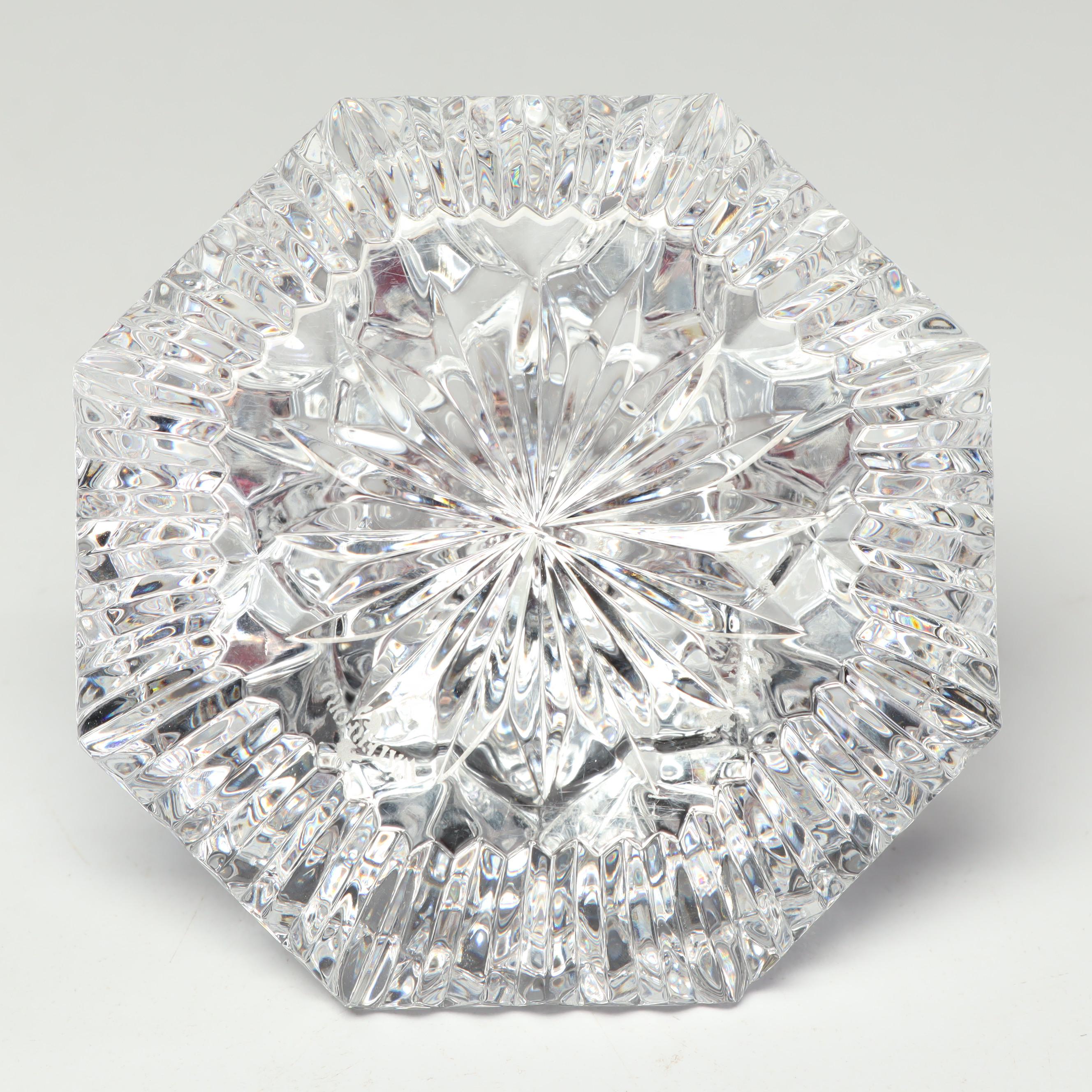 Waterford Crystal Diamond Shaped Paperweight