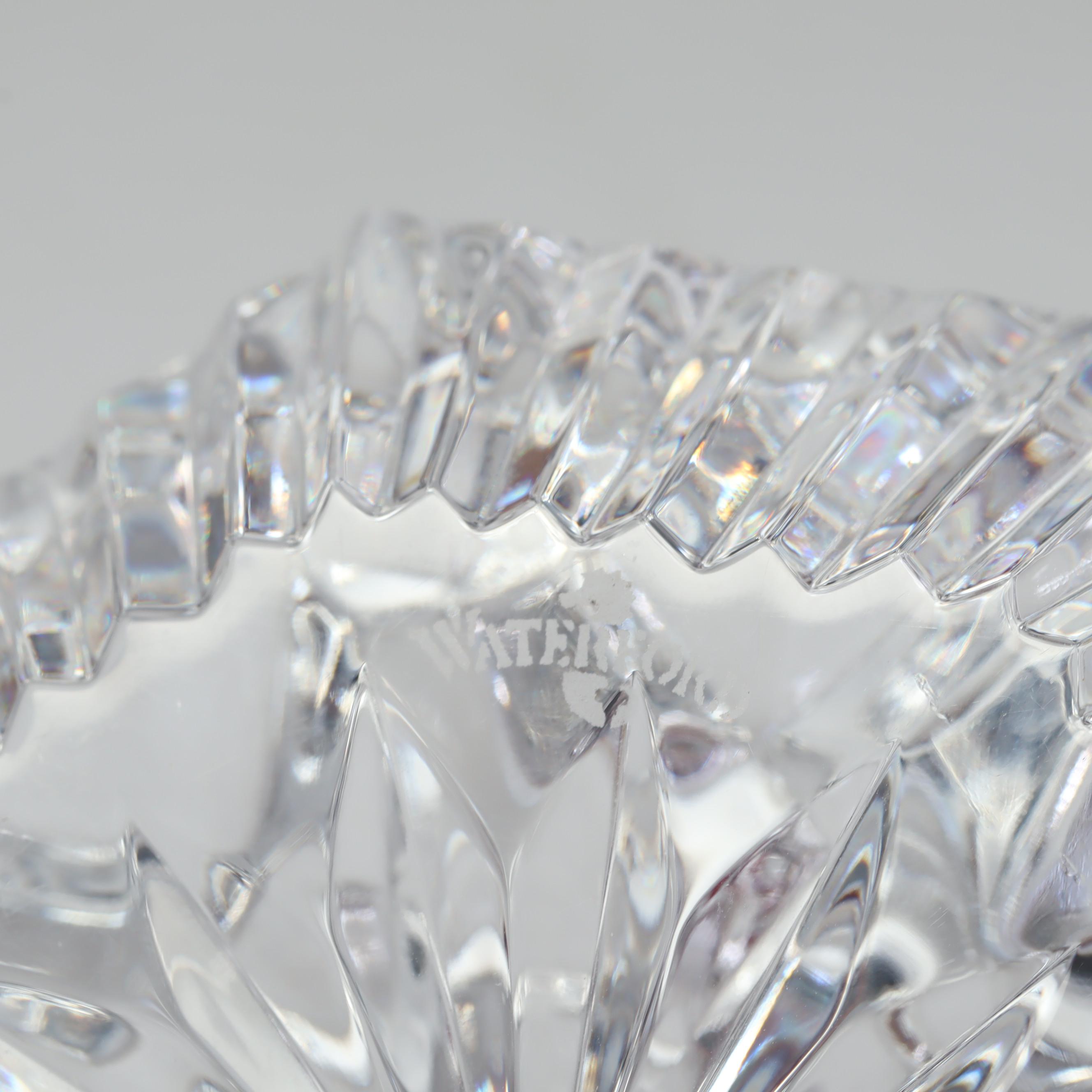 Waterford Crystal Diamond Shaped Paperweight