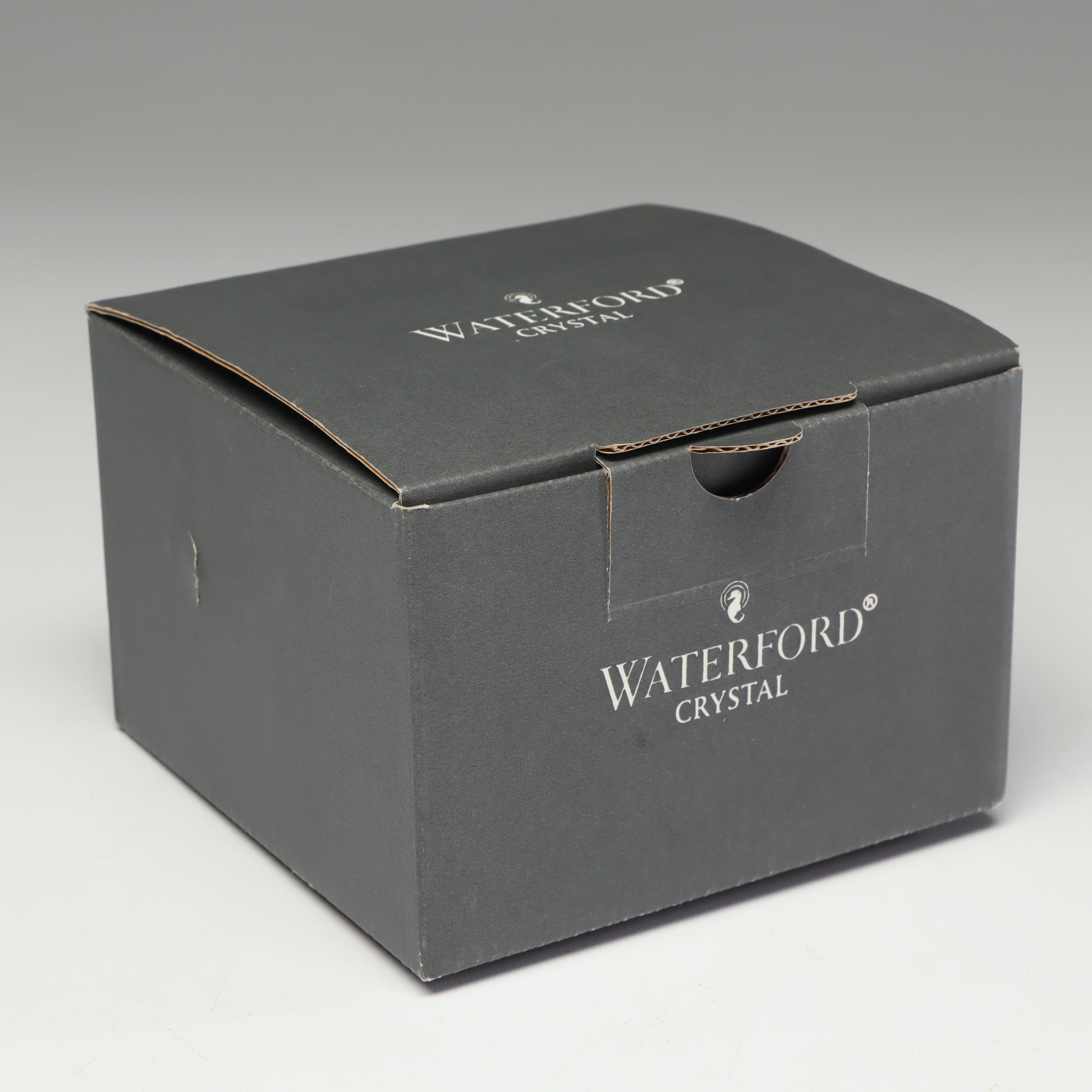 Waterford Crystal Diamond Shaped Paperweight